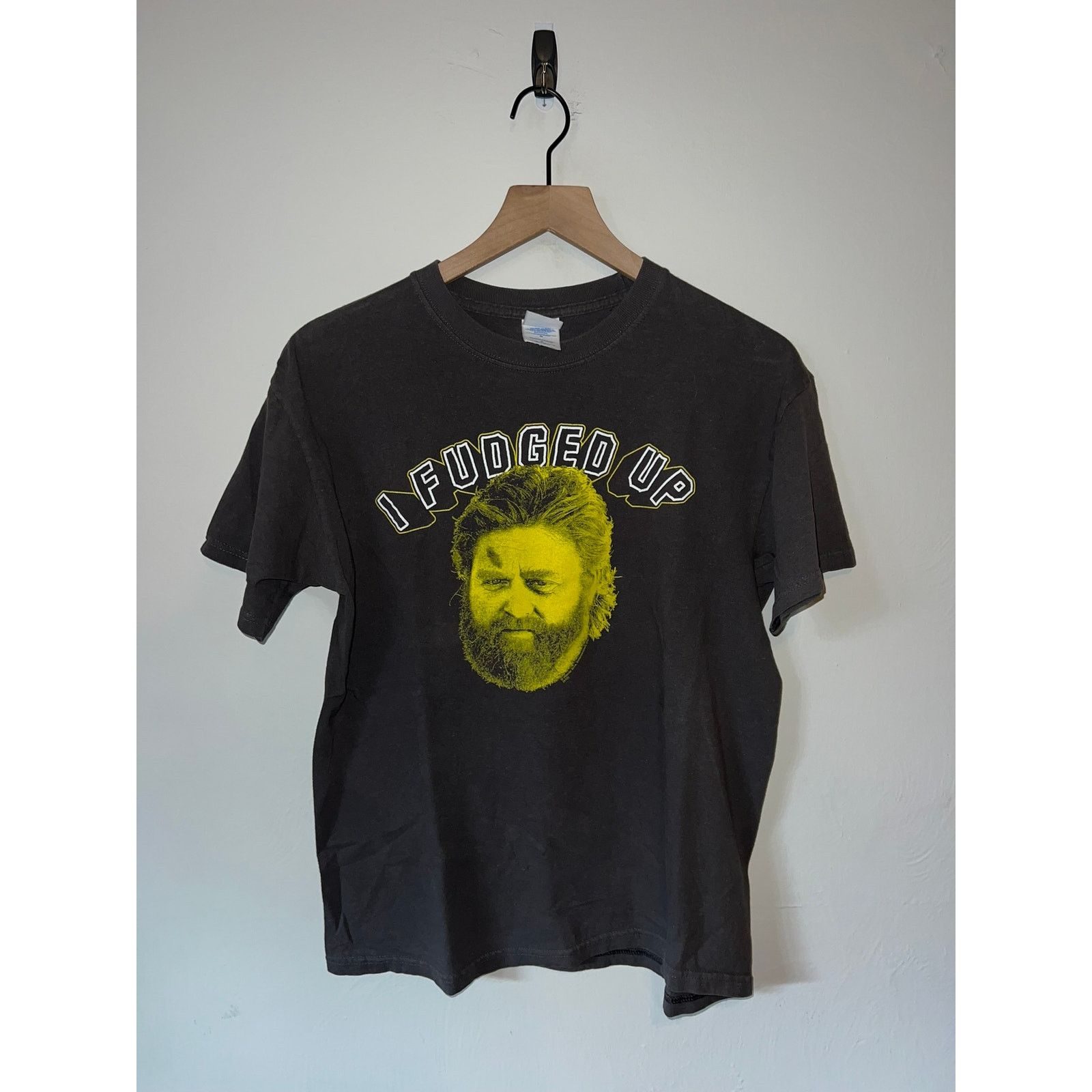 Vintage Vintage The Hangover Shirt I Fudged Up Alan Movie Gray Tee M Size US M / EU 48-50 / 2 - 1 Thumbnail