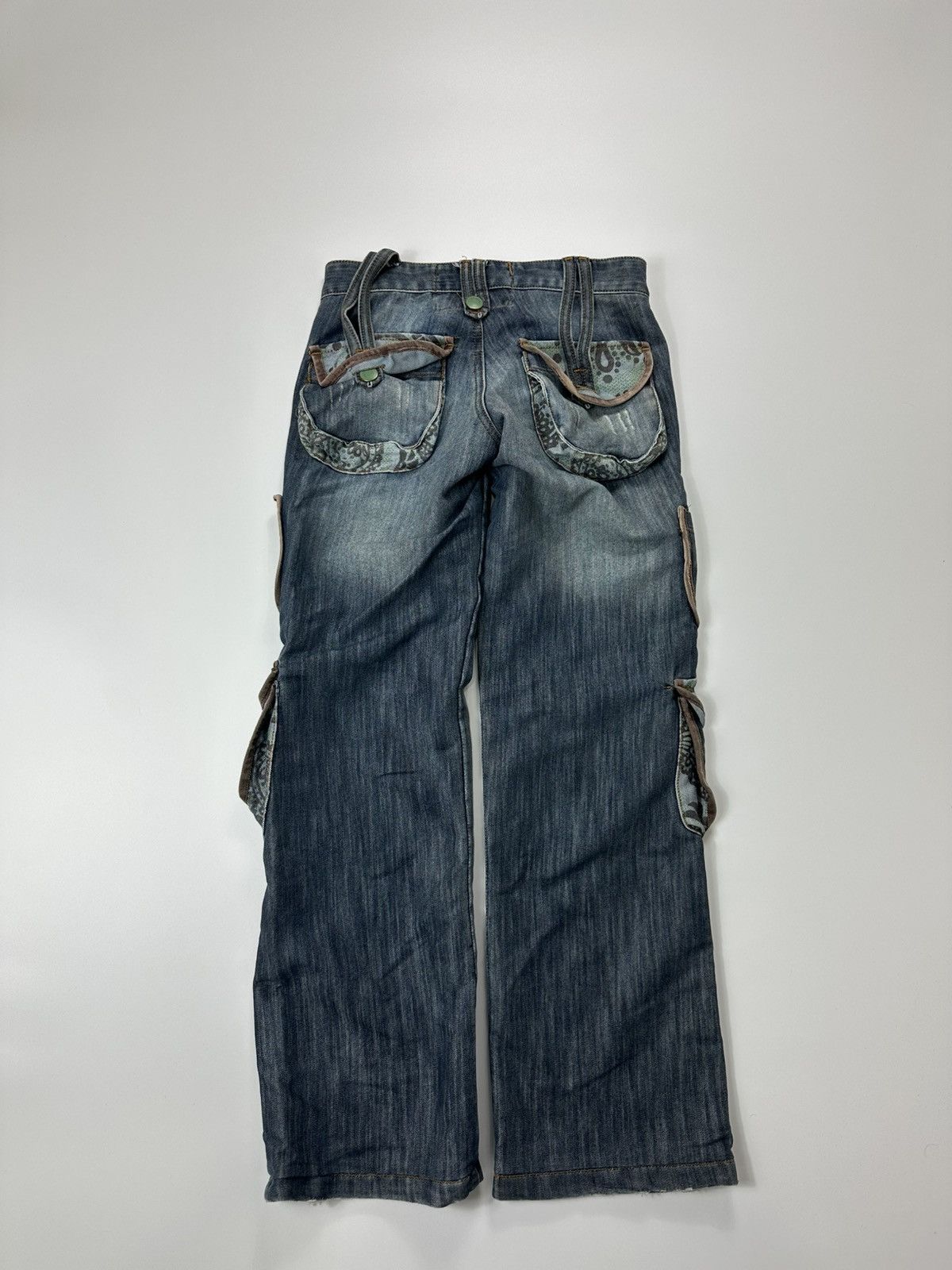 Dsquared2 Dsquared2 Cargo Multipocket Baggy Jeans 28 Size Y2K Fit Size 28" / US 6 / IT 42 - 2 Thumbnail
