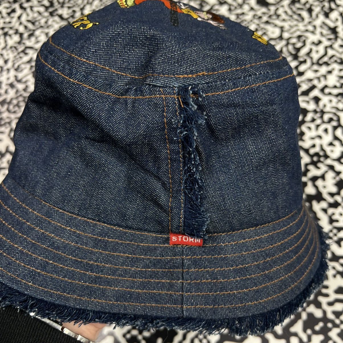 Vintage Vintage Y2K Storm Rollers Retro Panama Hat Size ONE SIZE - 7 Thumbnail