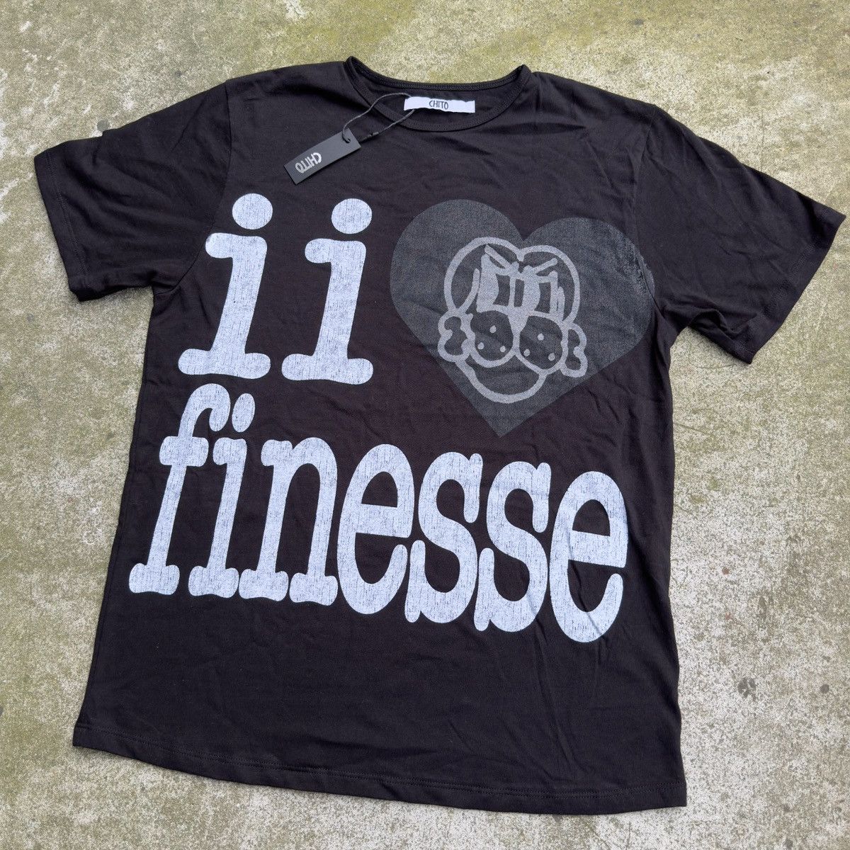Chito CHITO I HEART FINESSE TEE OVERSIZED Size US XS / EU 42 / 0 - 5 Thumbnail