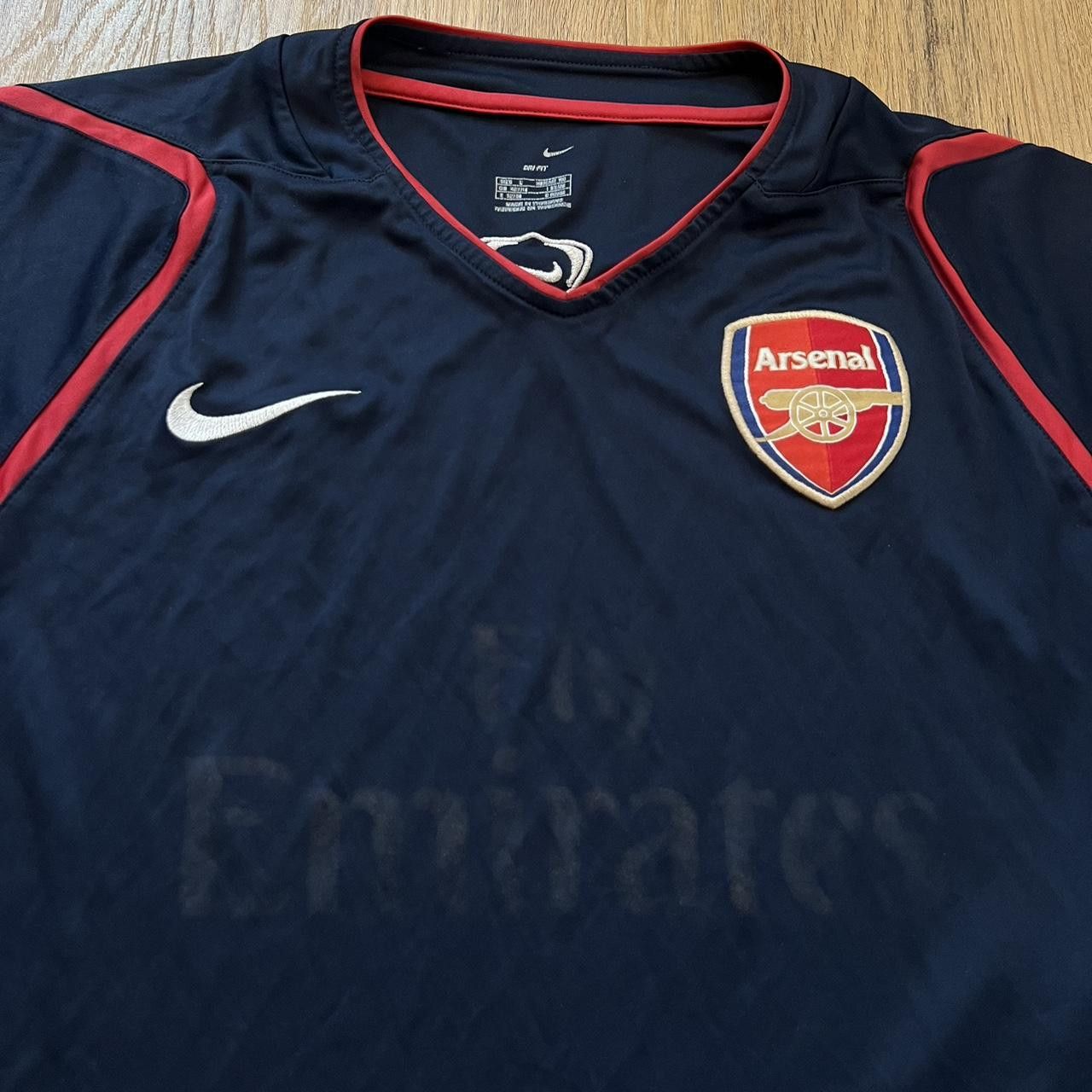 Nike Nike 90 Trainning Arsenal football Shirt y2k 2000s Boxy Size US L / EU 52-54 / 3 - 3 Thumbnail