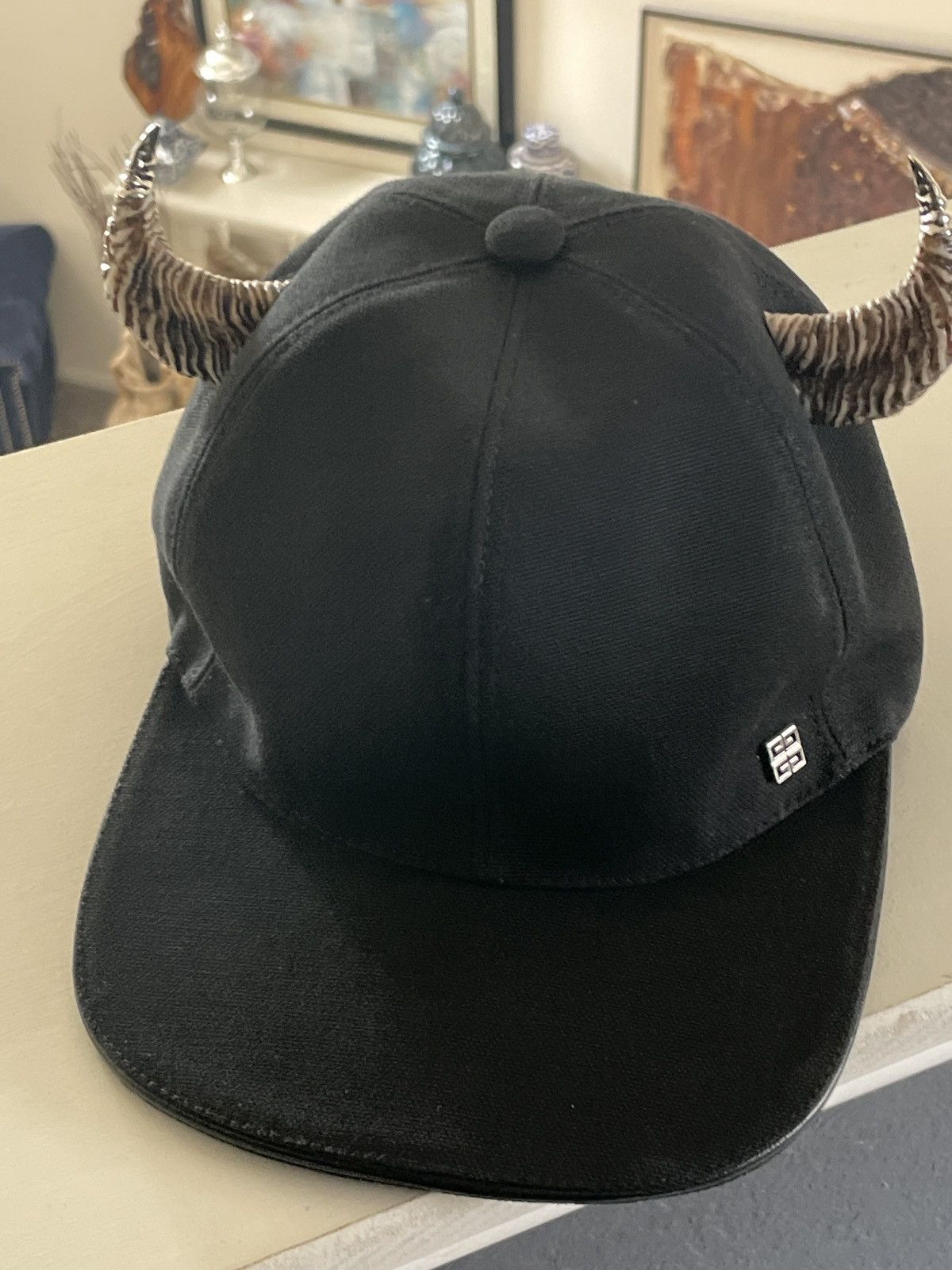 Black Givenchy Horn Cap Givenchy Black Horn Cap Givenchy