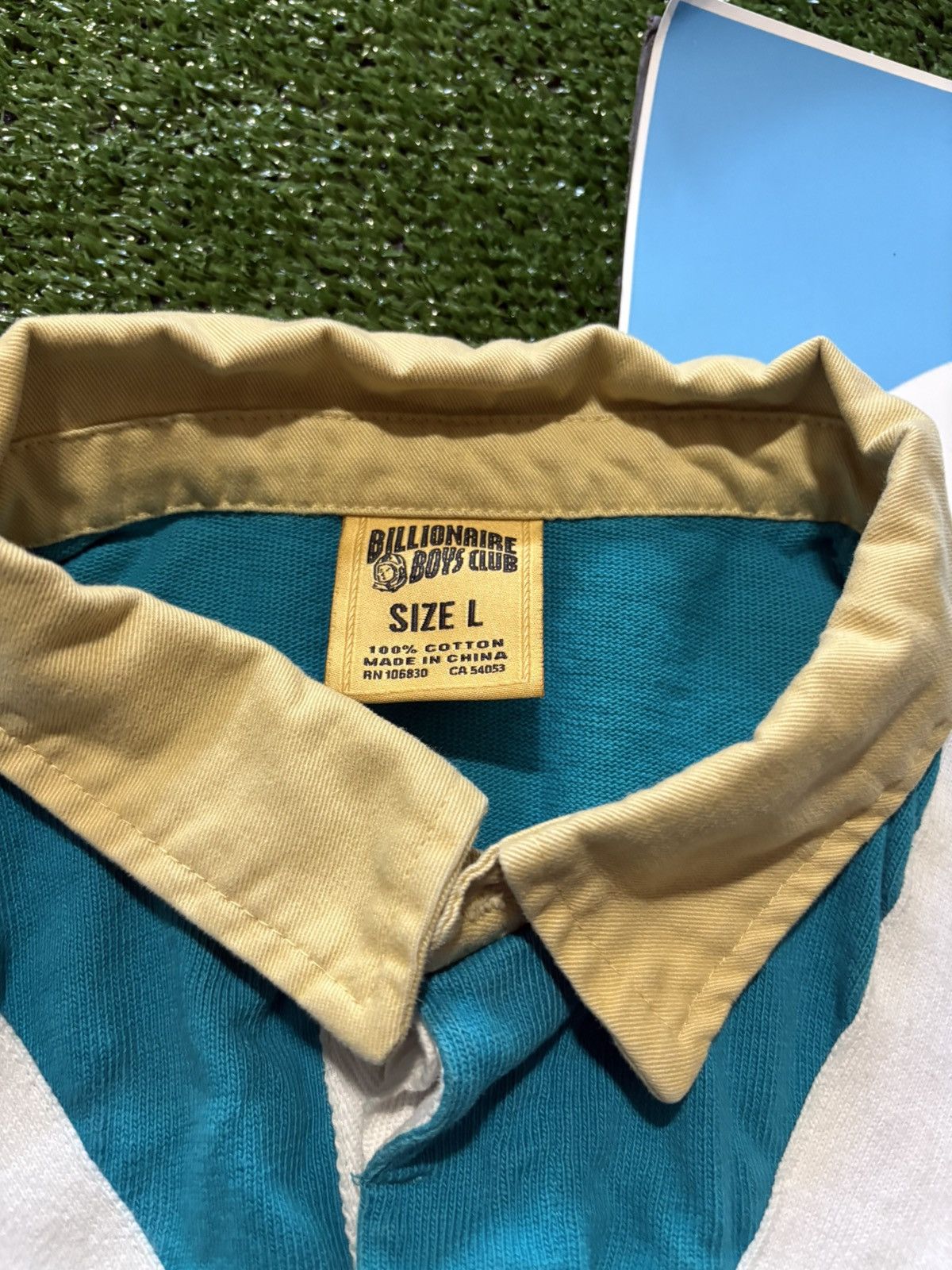 Billionaire Boys Club RARE Y2K BILLIONAIRE BOYS CLUB BBC RUGBY SHIRT Size US L / EU 52-54 / 3 - 3 Thumbnail
