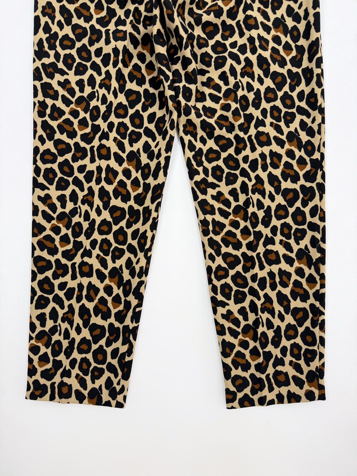 Weekend Max Mara Weekend Max Mara Cheetah Animal Print Capri Cropped Trousers Size 30" / US 8 / IT 44 - 8 Thumbnail