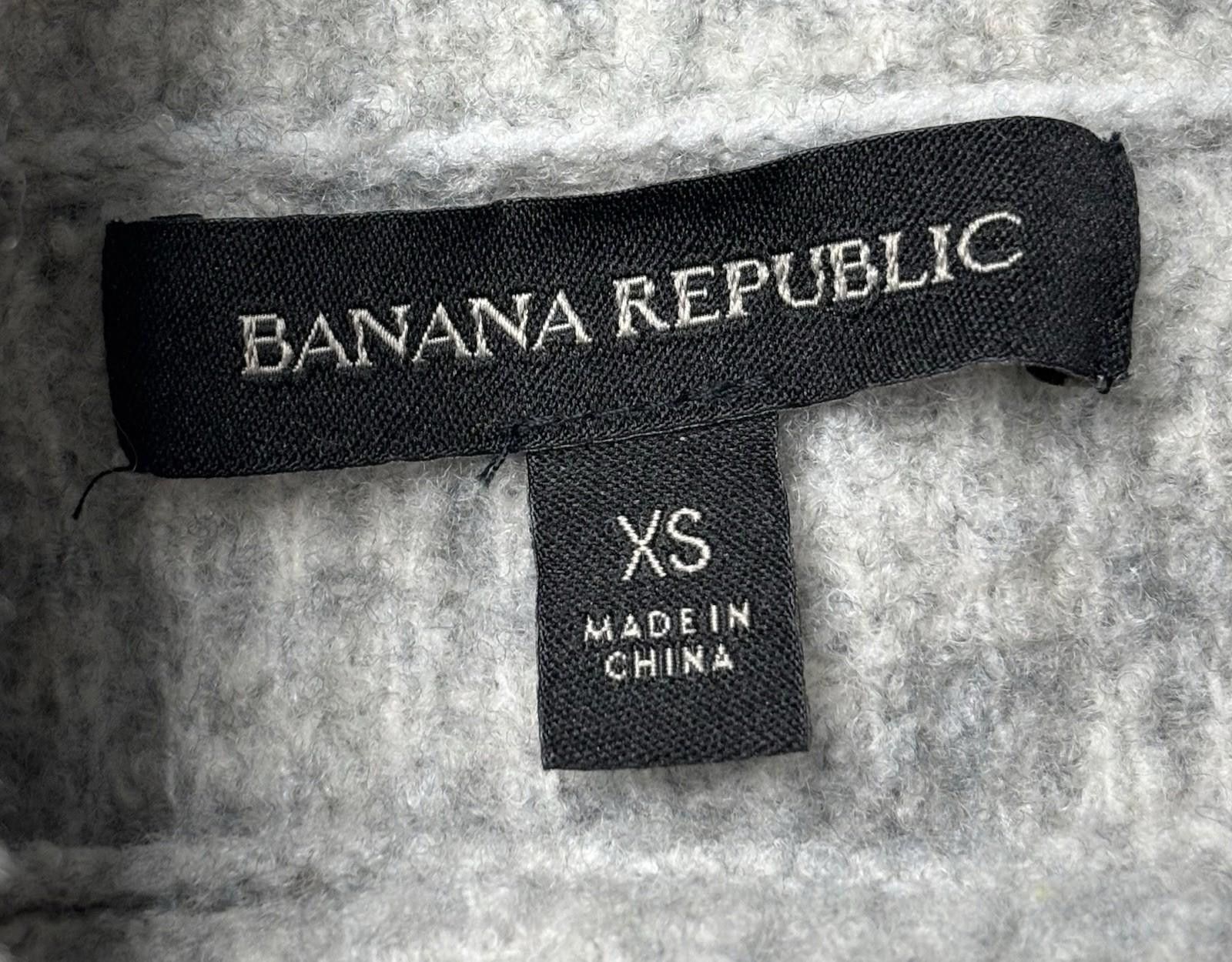 Banana Republic Banana Republic Sweater Womens XS Chunky Waffle Knit Wool Size XS / US 0-2 / IT 36-38 - 2 Thumbnail
