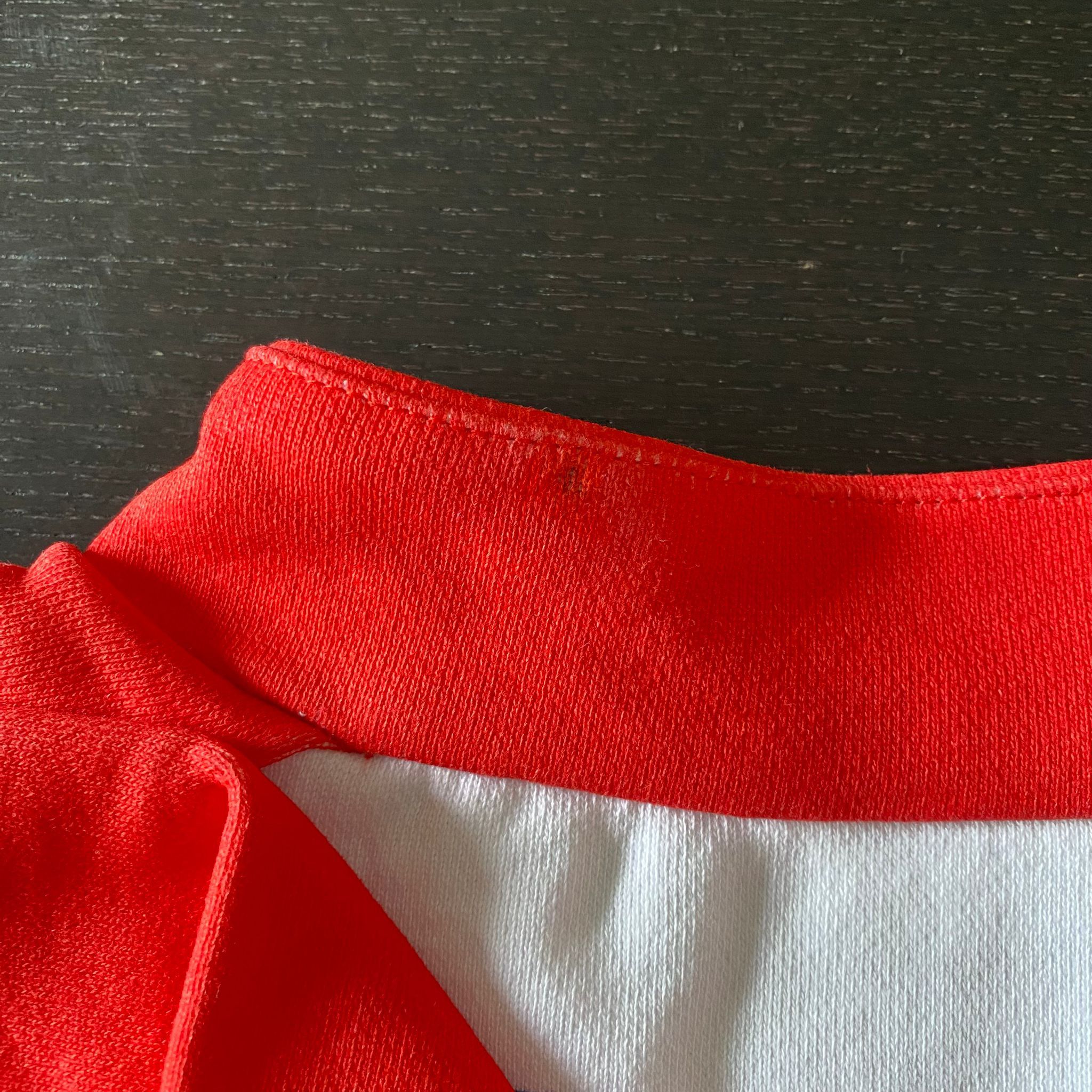 Vetements Red Helvetica Racing Logo Oversized Hockey Jersey Size XS / US 0-2 / IT 36-38 - 12 Thumbnail