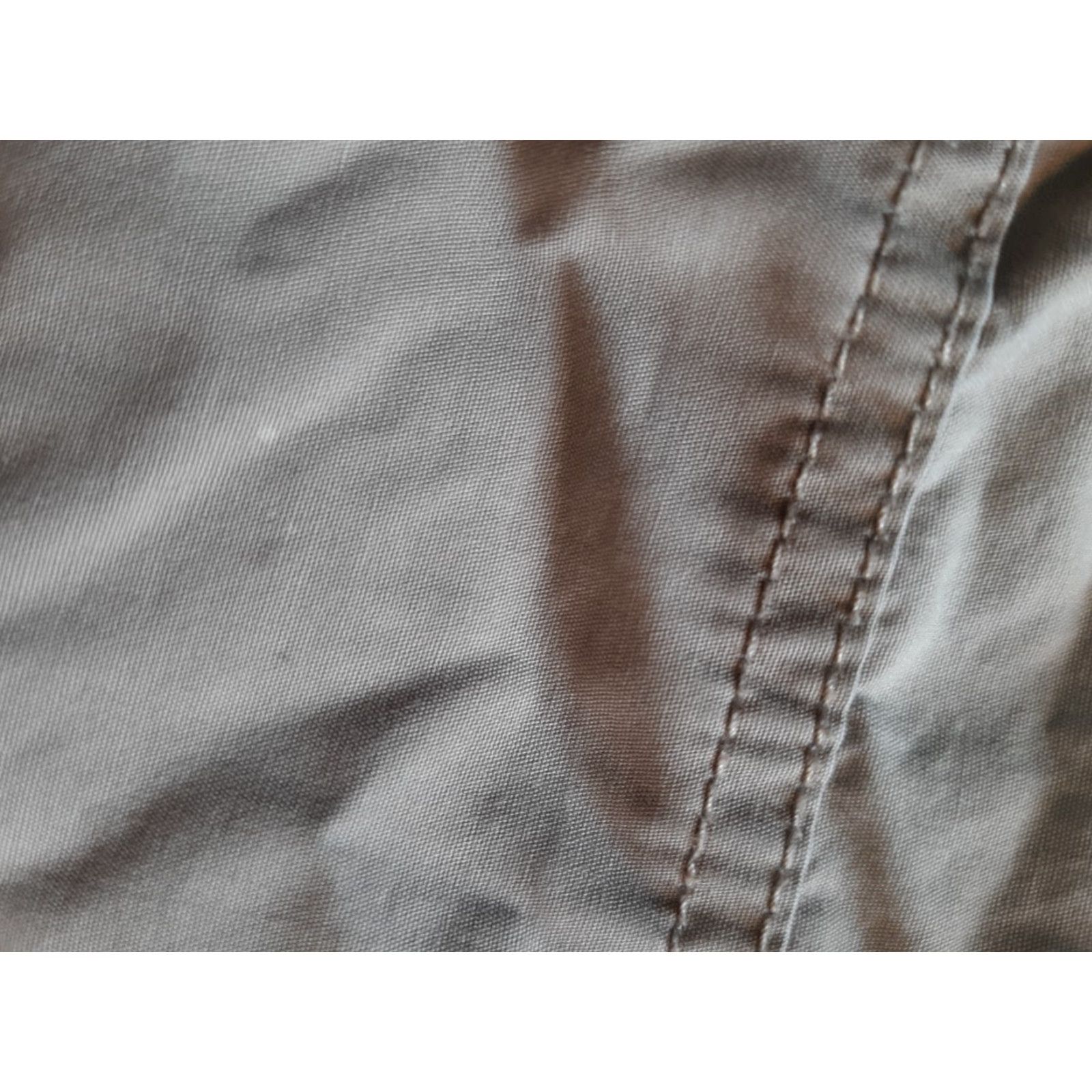 Van Heusen Van Heusen Shorts Women Size 8 Beige Bermuda 4 pocket Cotton Spandex Casual Golf Walking Mid Rise Flat Front Regular Rise Mens? Women? Size 30" / US 8 / IT 44 - 5 Thumbnail