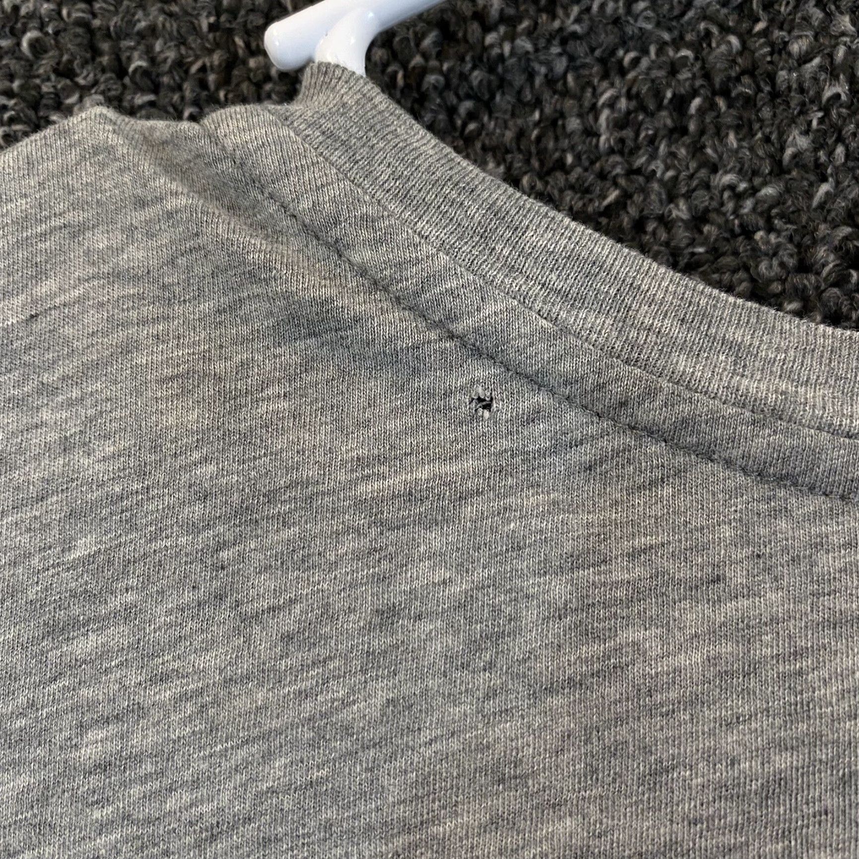 Armani Exchange ARMANI EXCHANGE Shirt Womens Medium Gray Spellout Graphic Tee Milan NYC Size M / US 6-8 / IT 42-44 - 7 Thumbnail