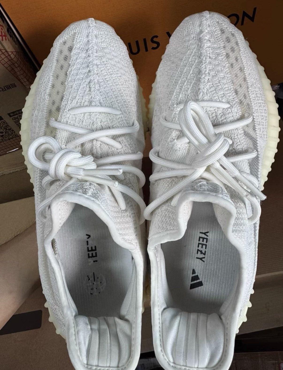 Adidas Adidas Yeezy 350 Bone 2.0, HQ6316 K37 Size US 10 / EU 43 - 4 Thumbnail