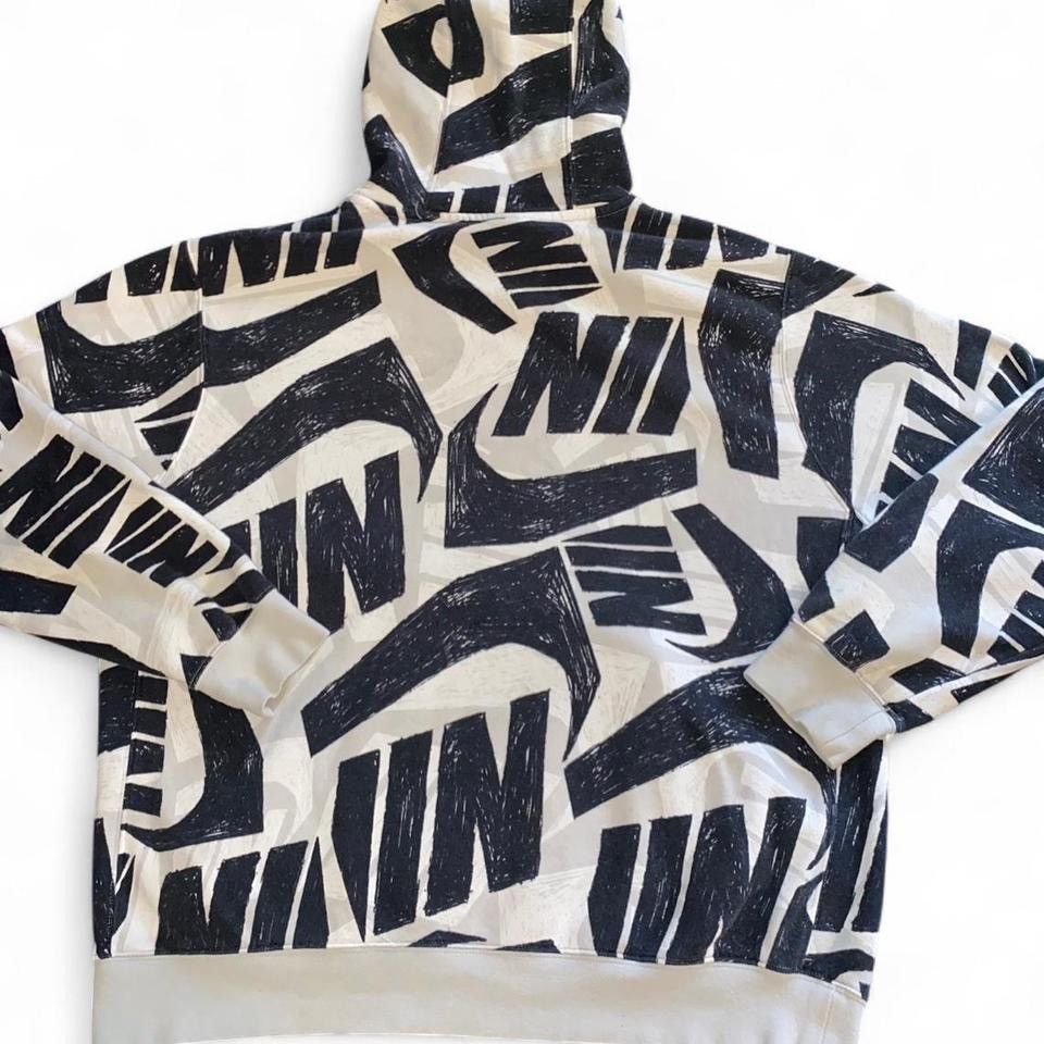 Nike Nike All Over Print Rare Hoodie Size US L / EU 52-54 / 3 - 2 Thumbnail