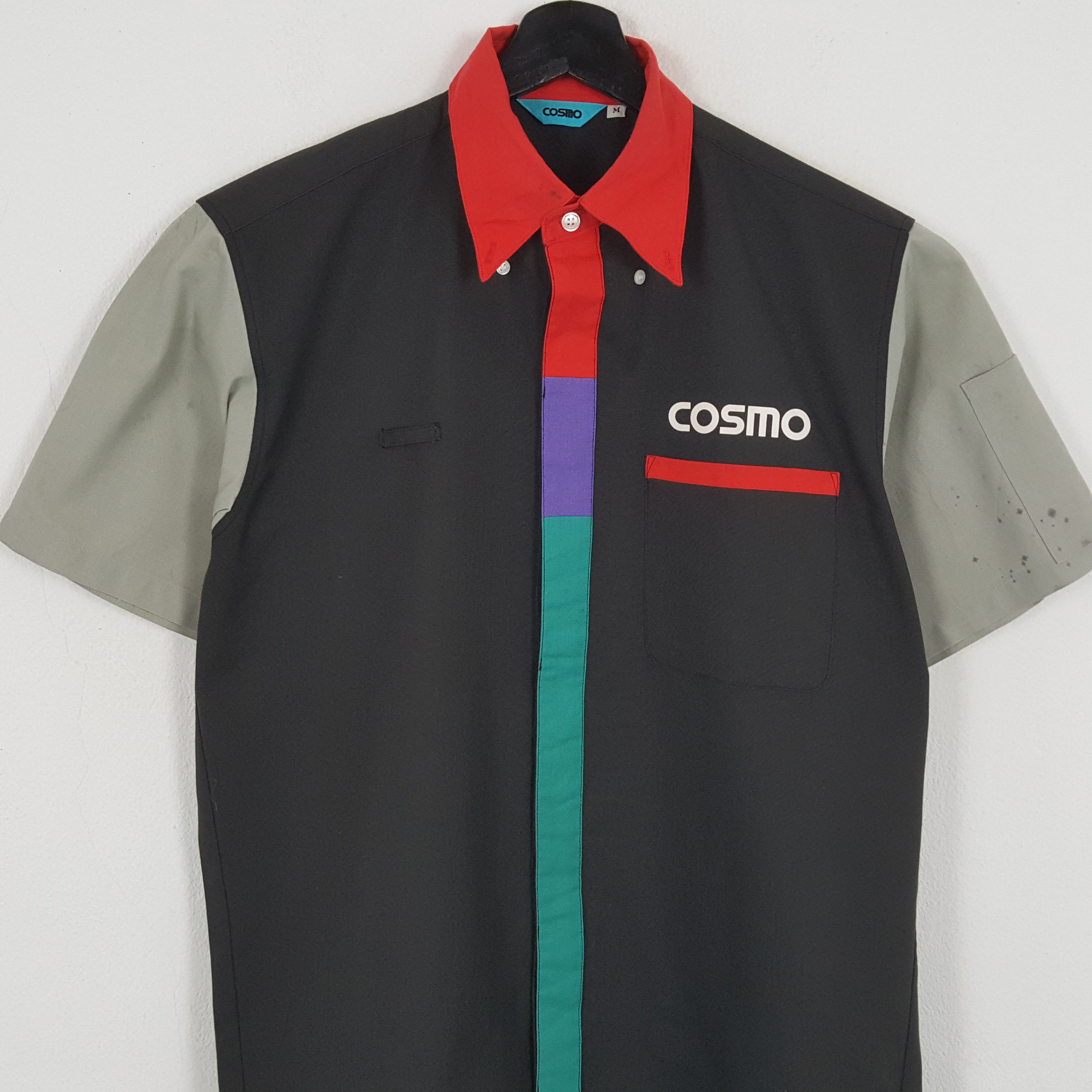 Japanese Brand × Vintage COSMO Workwear Working Shirt Jacket Size US M / EU 48-50 / 2 - 2 Thumbnail