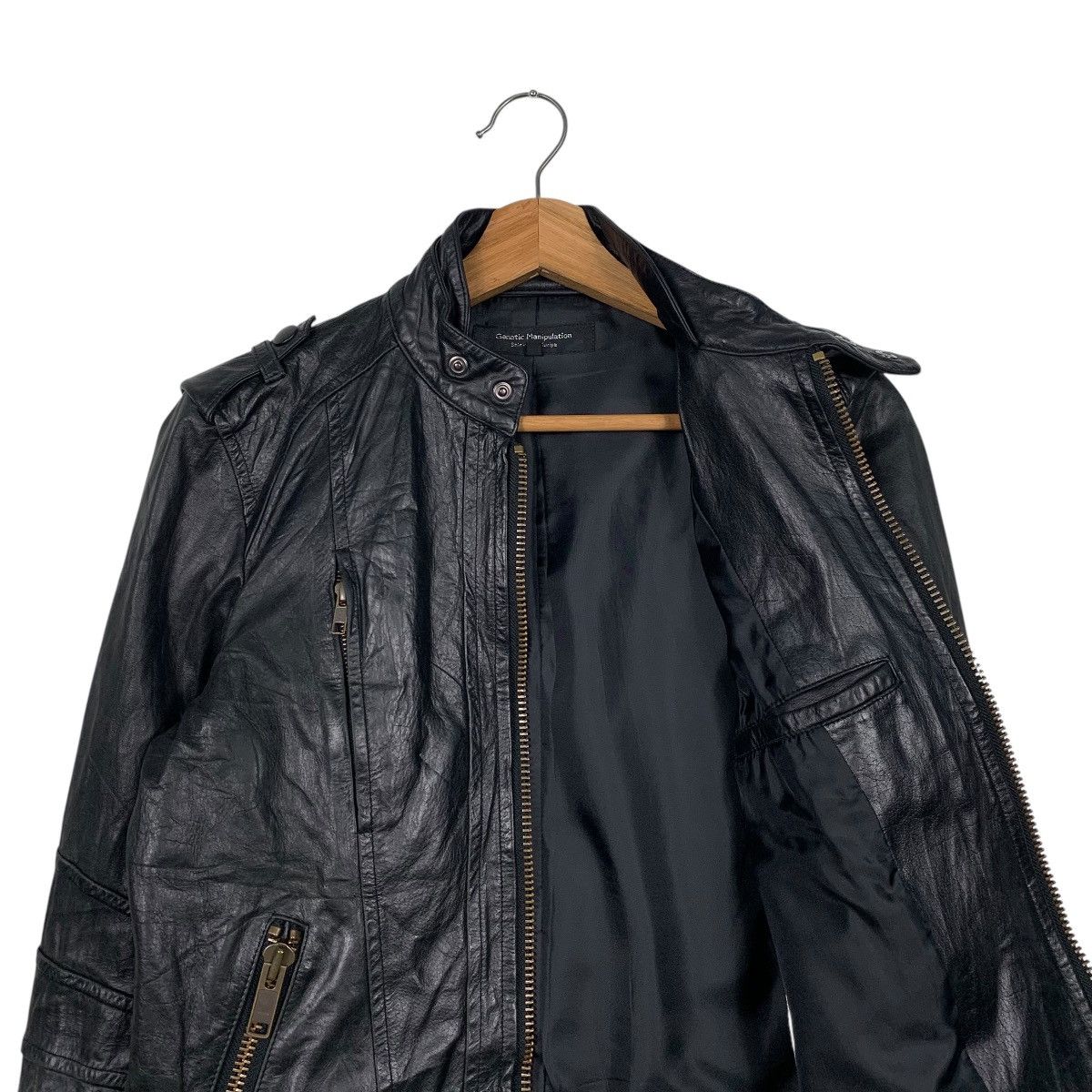 Genetic Manipulation Shinichiro Kuriya Genetic Manipulation Shinichiro Kuriya Biker Leather Jacket Size US S / EU 44-46 / 1 - 10 Thumbnail