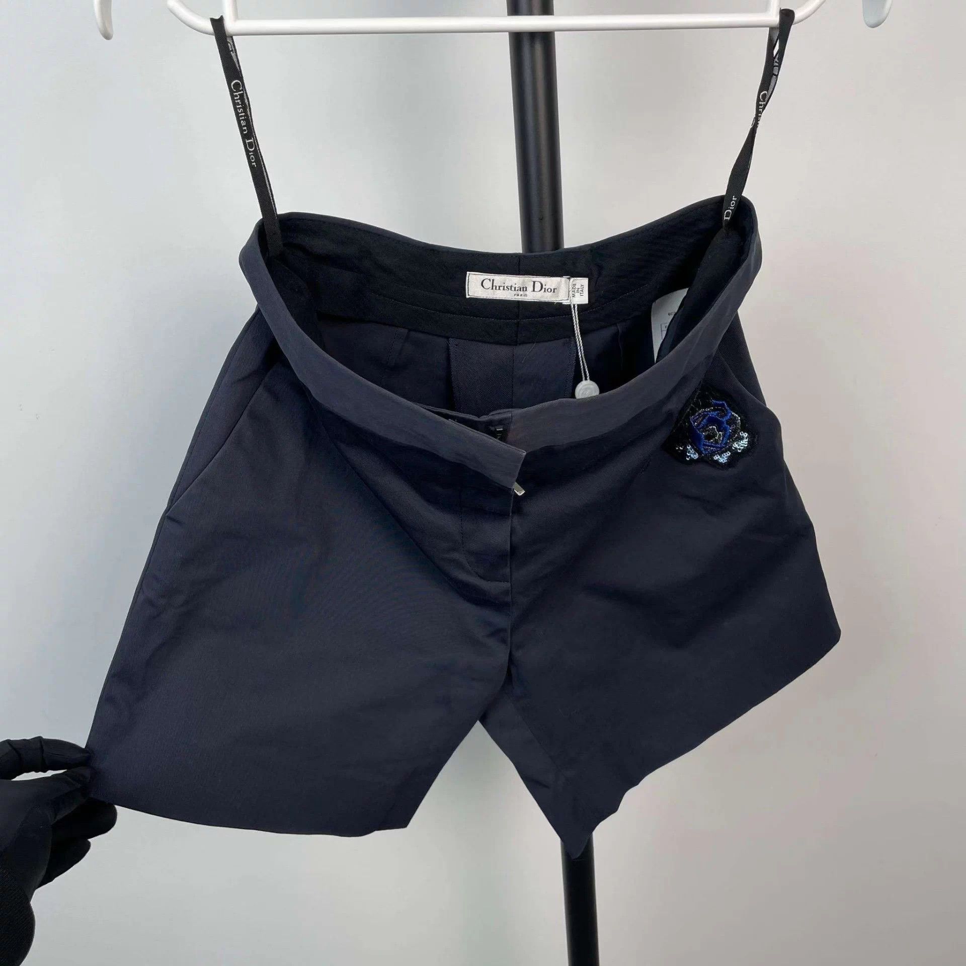 Dior Dior Blue Logo Shorts 38 Size 27" / US 4 / IT 40 - 9 Thumbnail