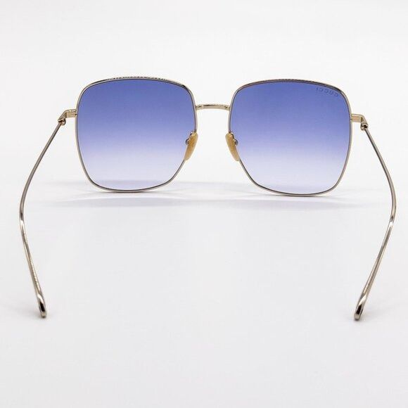 Gucci NEW GUCCI SUNGLASSES GG1031S 004 GOLD/BLUE WOMEN EYEWEAR Size ONE SIZE - 9 Thumbnail