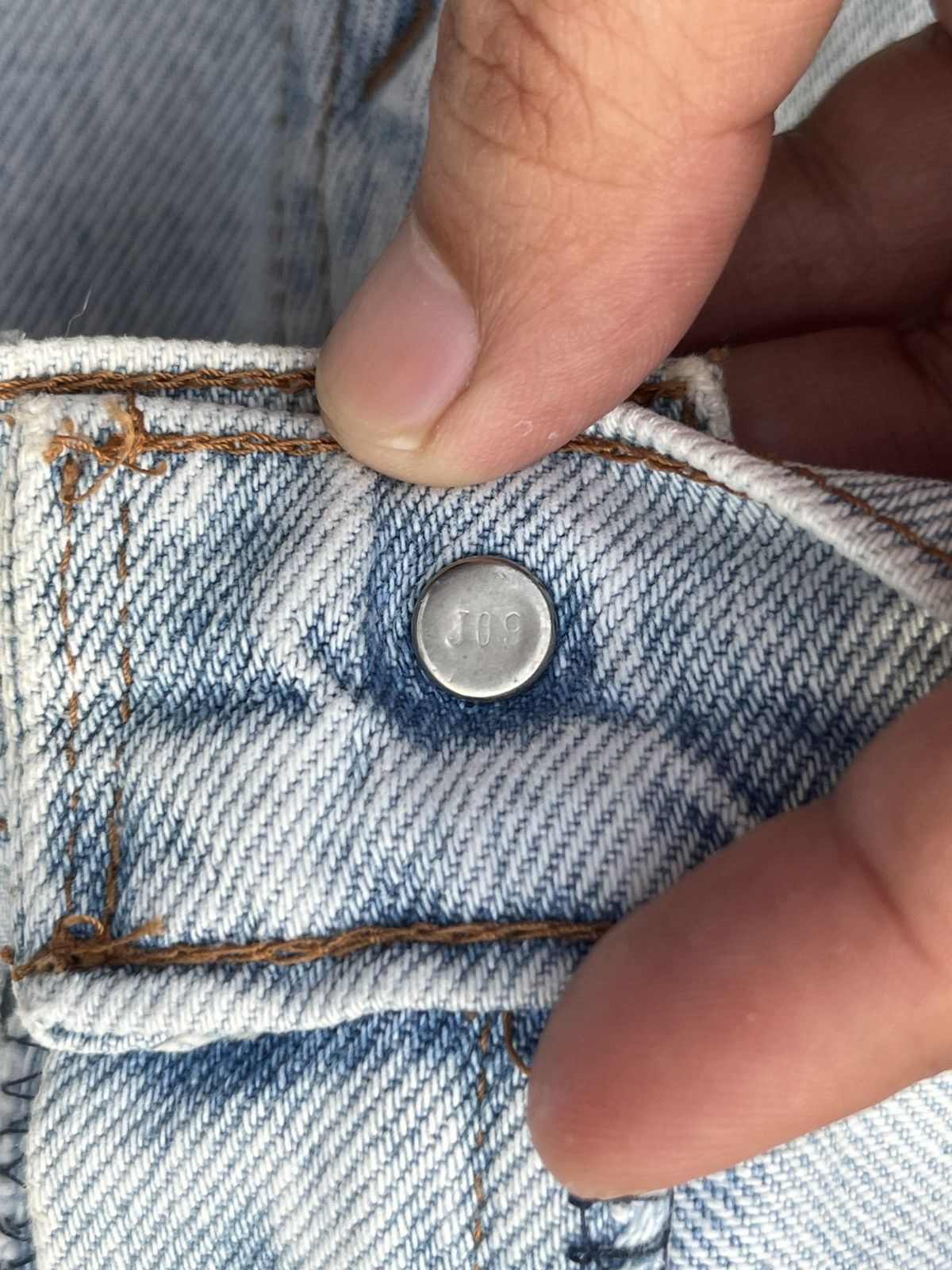 Levi's Vintage Y2K Levi’s Big E Blue Washed Apache Barrel Jeans Size US 29 - 10 Thumbnail