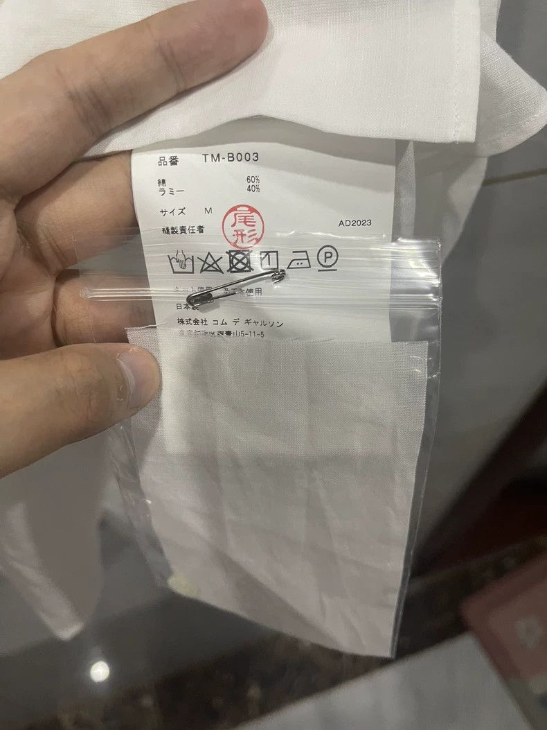 Comme des Garcons Comme Des Garcons White Shirt Size M / US 6-8 / IT 42-44 - 3 Thumbnail