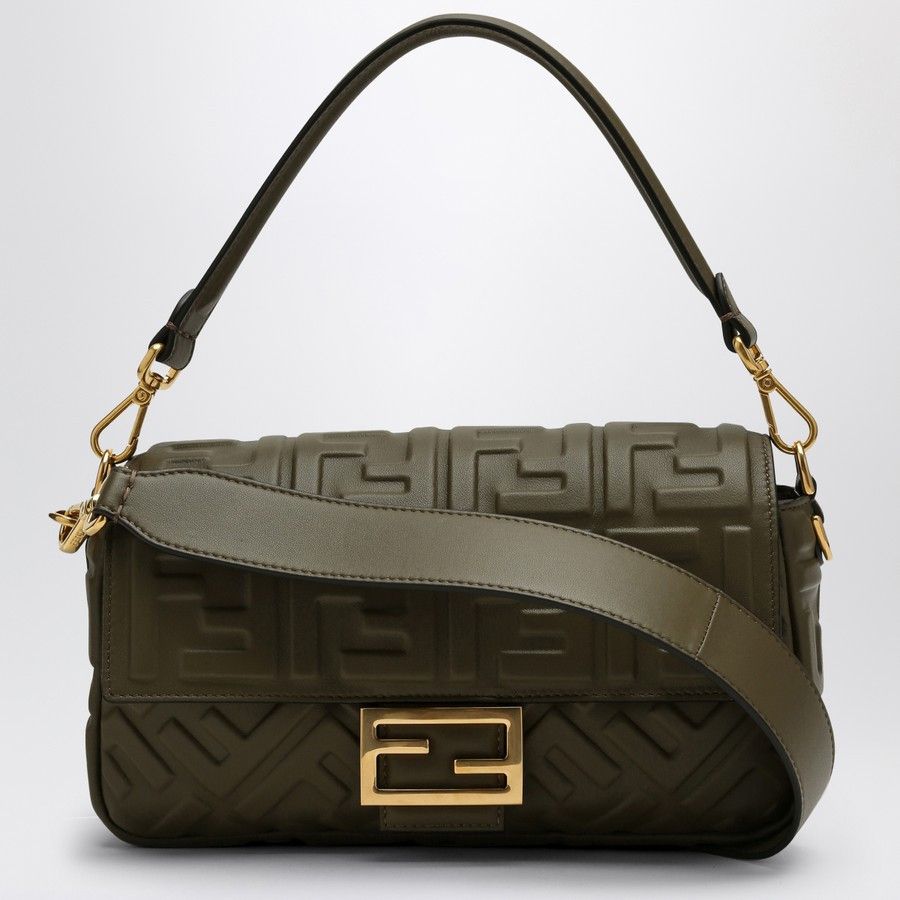 Fendi o1d2blof0824 Size: OS / Leather Baguette Bag in Brown Size ONE SIZE - 1 Thumbnail