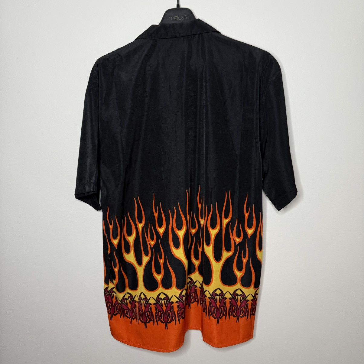 Other Supersaber Flame Shirt Las Vegas Point Zero Black Orange L Size US L / EU 52-54 / 3 - 12 Thumbnail