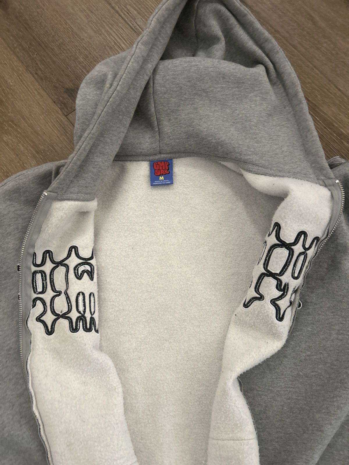 Empyre × Vintage Empyre Cage Grey Zip Hoodie Size US M / EU 48-50 / 2 - 3 Thumbnail