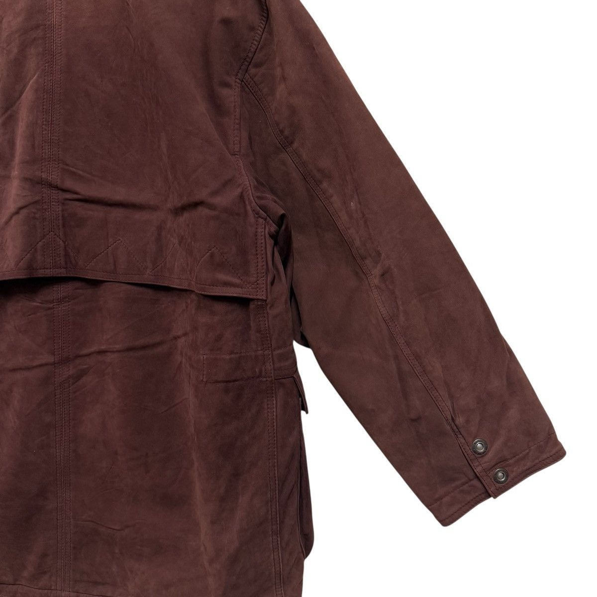 Genuine Leather Vintage Giovanotto Paisley Brown Leather Jacket Size US XL / EU 56 / 4 - 7 Thumbnail