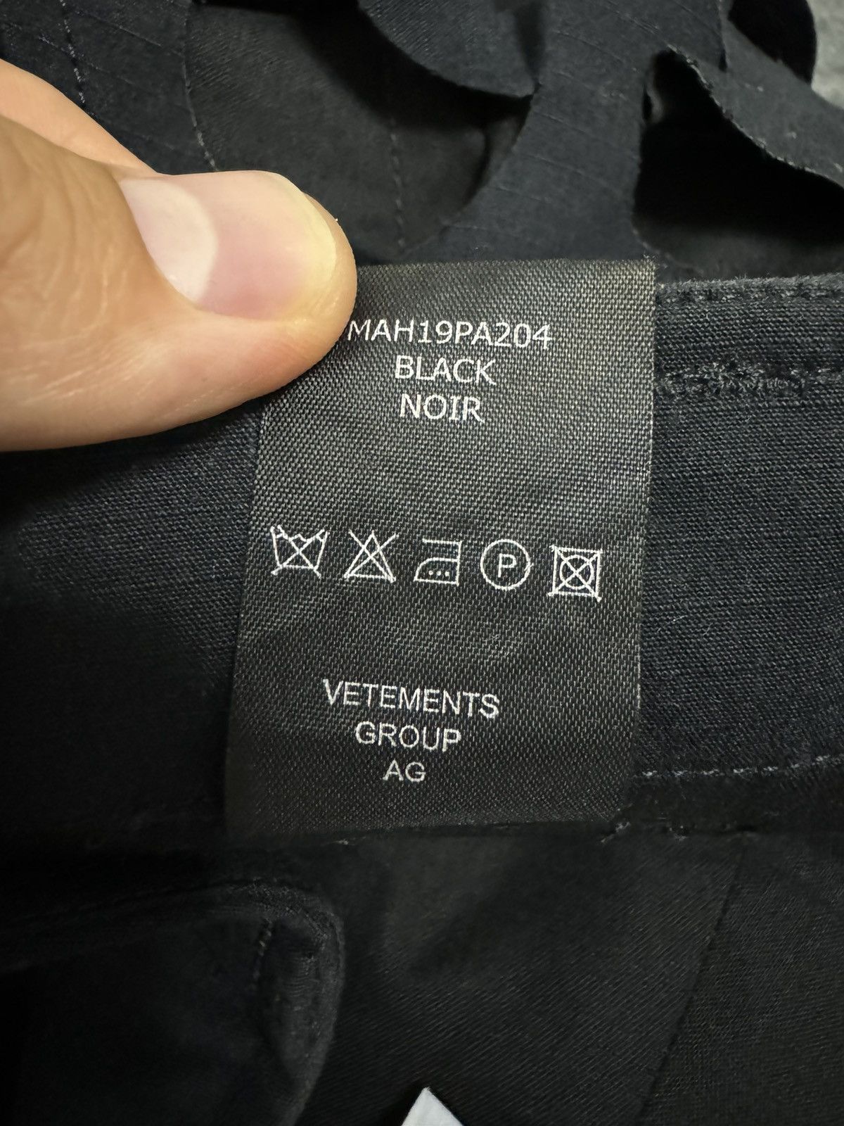 Vetements Lasercut Cargo Pants Size US 33 - 12 Thumbnail