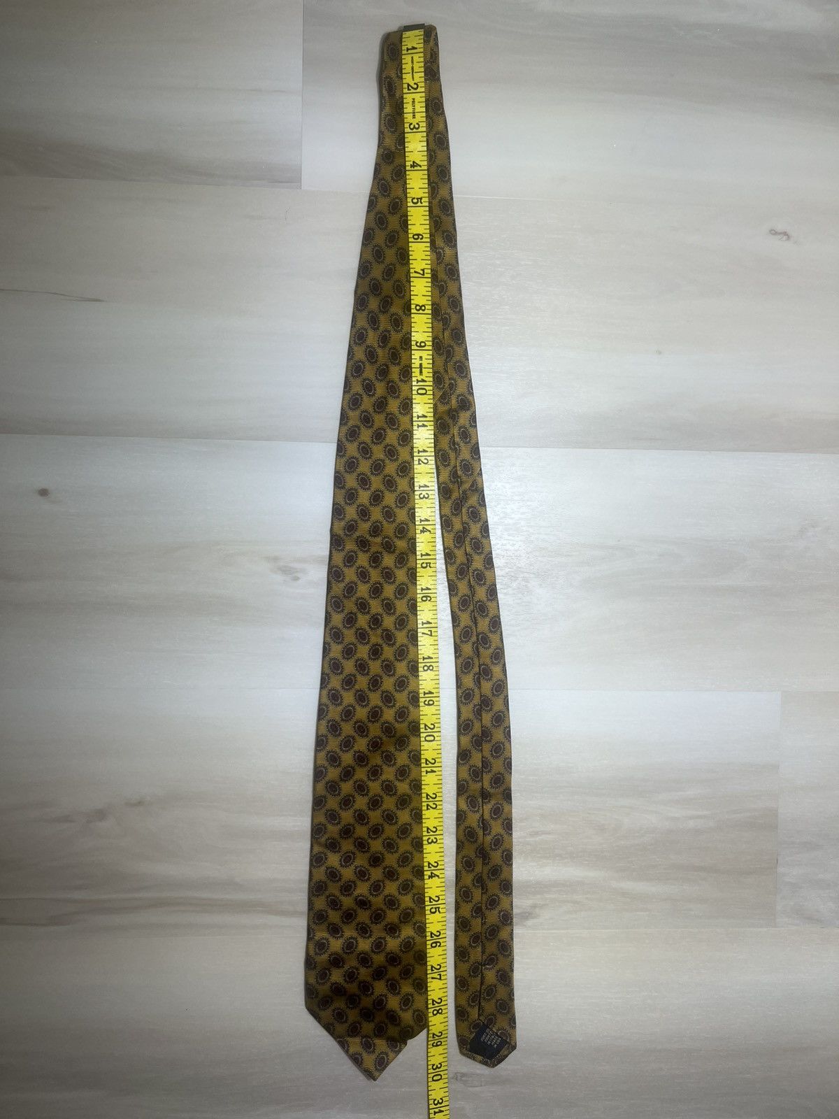 Brooks Brothers Two (2) Brooks Brothers Makers Silk ties Navy Gold Geometric Size ONE SIZE - 5 Thumbnail