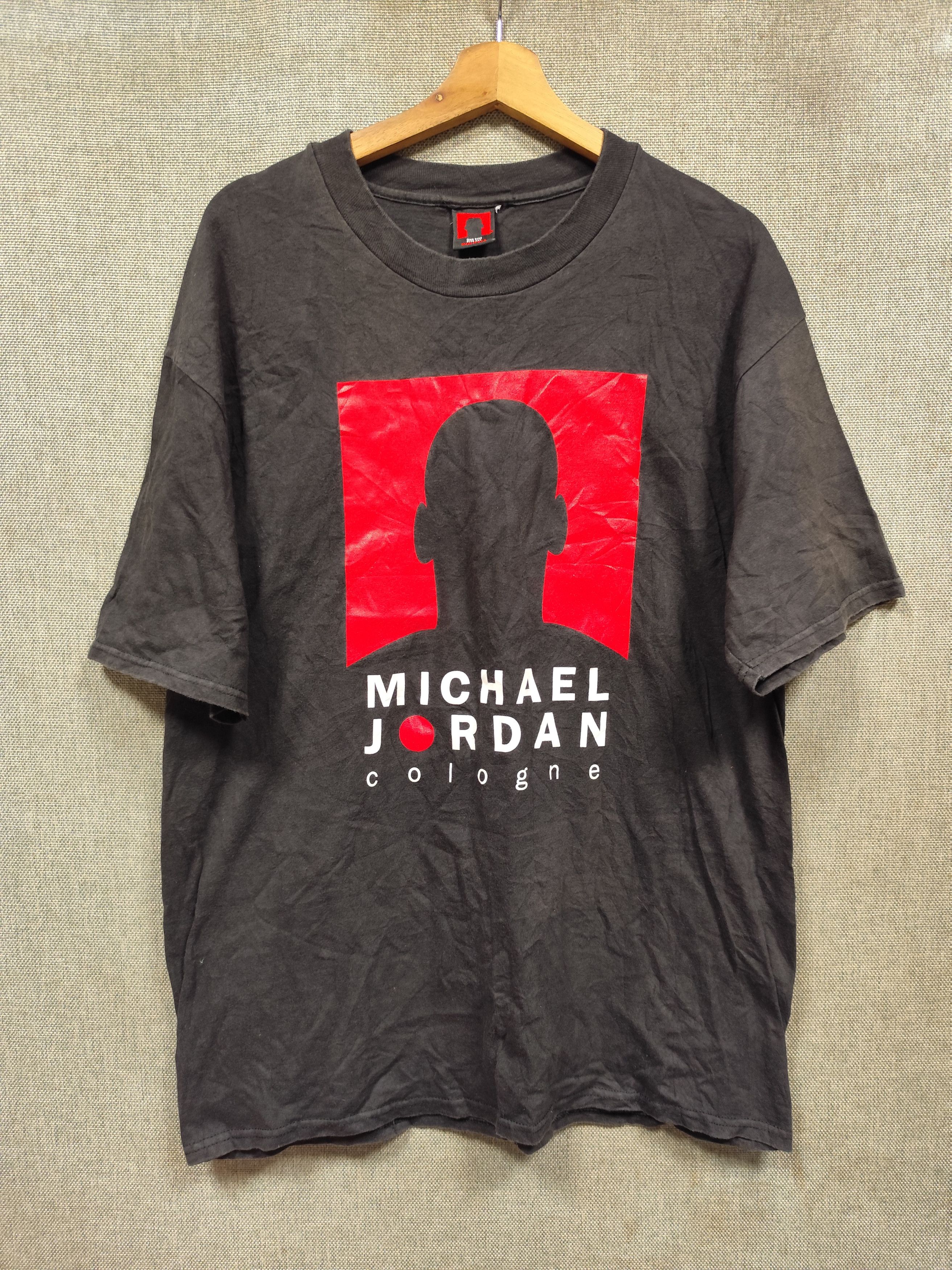 ウェア 90s MICHAEL JORDAN COLOGNE T-SHIRT Vintage 90s Michael Jordan cologne promo t shirt