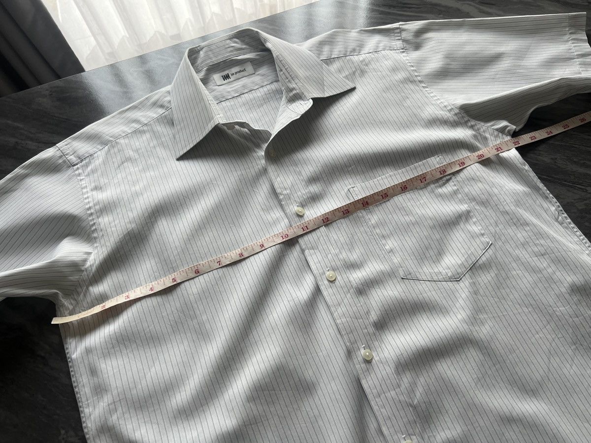 Issey Miyake Issey Miyake : Shirt Button Ups Stripe Pattern Thick Fabric Size US L / EU 52-54 / 3 - 10 Thumbnail