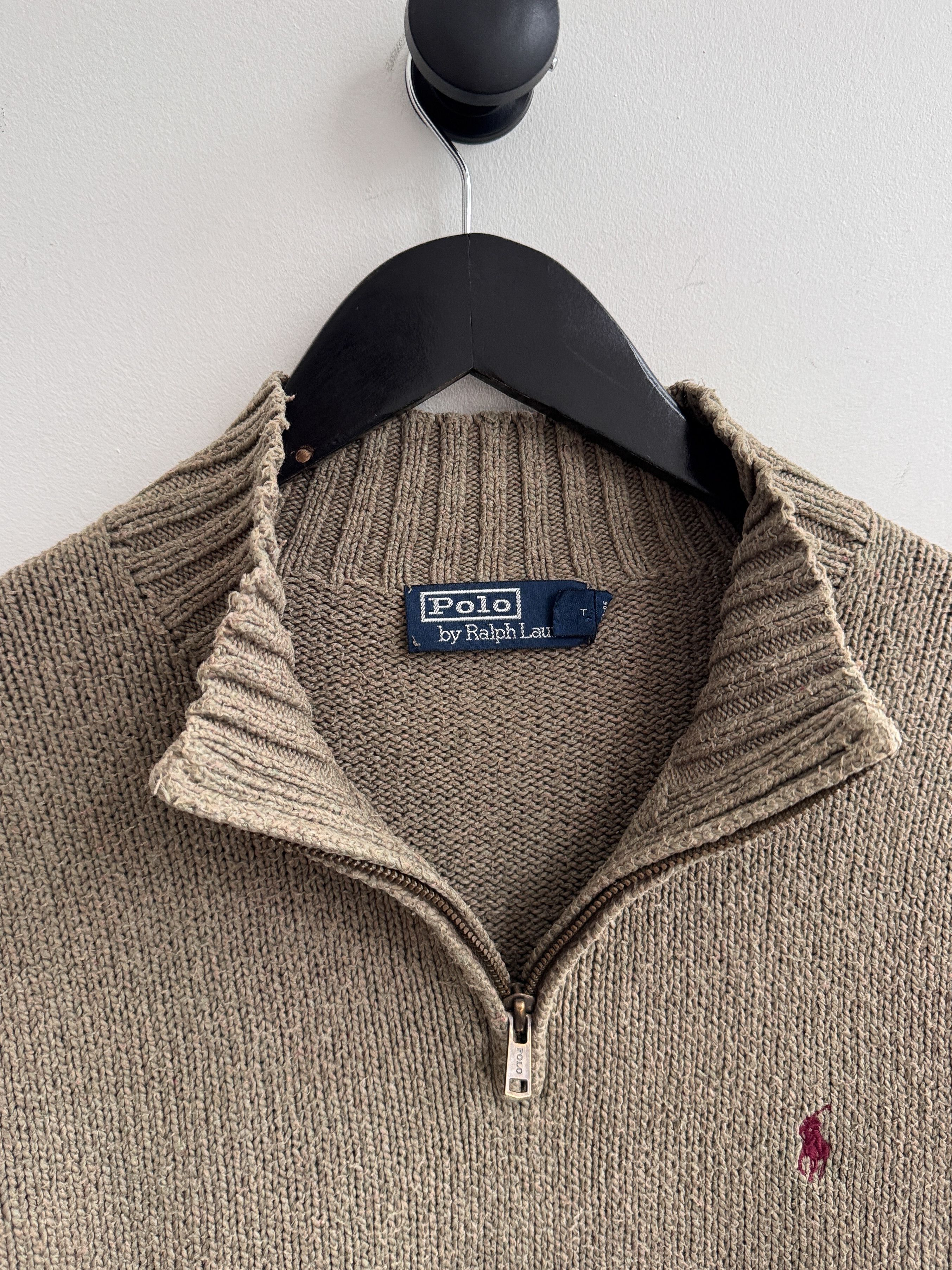 Polo Ralph Lauren Polo Ralph Lauren Half Zip Sweater Pullover Size US XXL / EU 58 / 5 - 6 Thumbnail