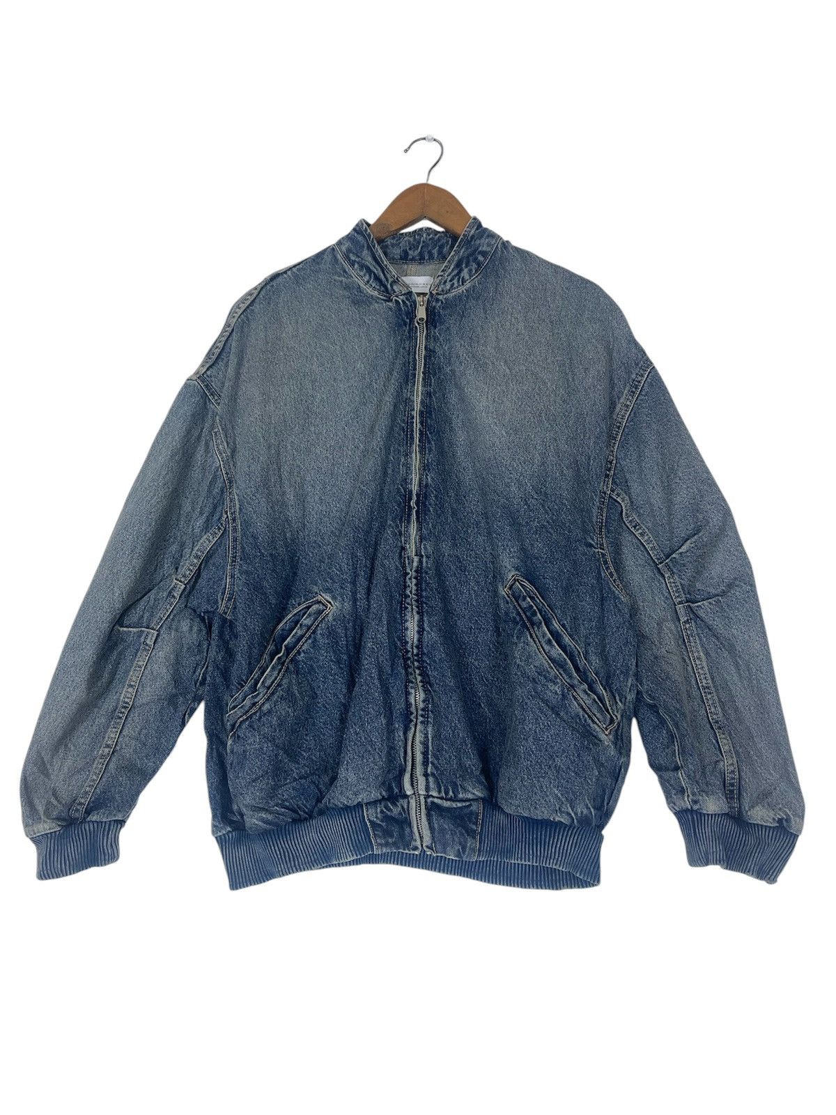 Zara ZARA DENIM JACKET Size US L / EU 52-54 / 3 - 4 Thumbnail