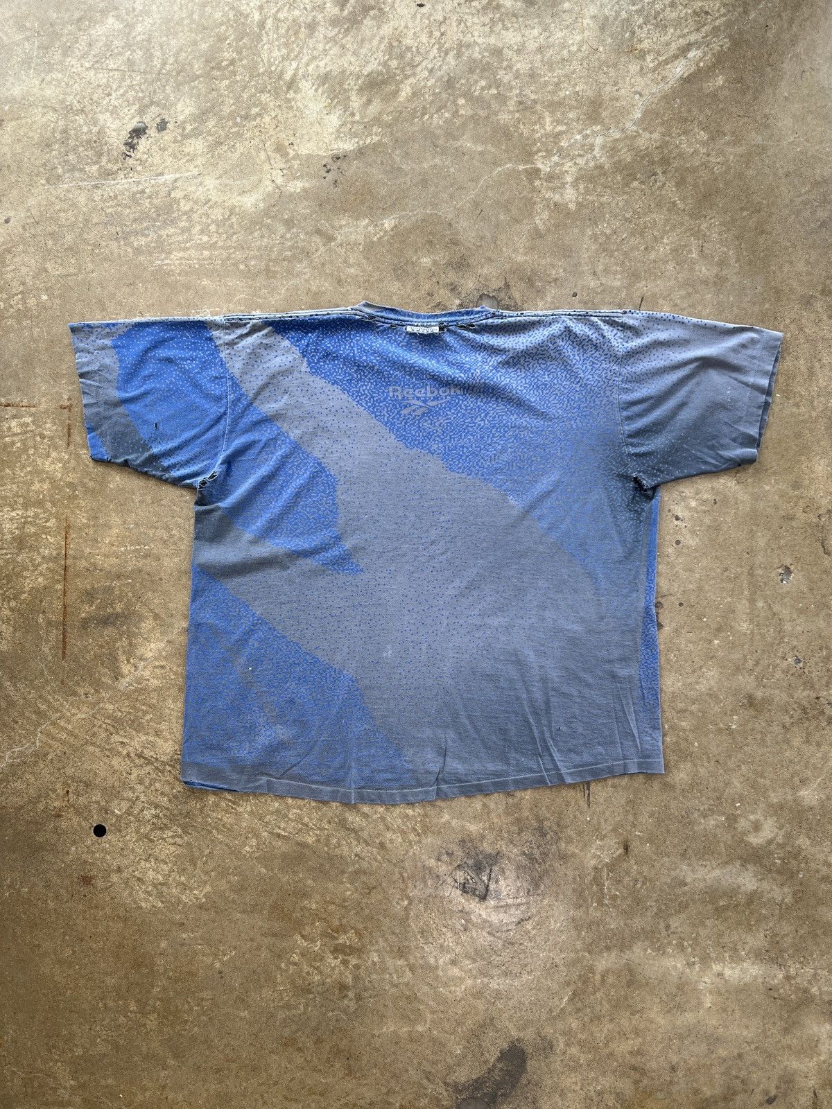 Reebok Vintage 90s Reebok Shaquille O'Neal NBA Basketball Tee XXL Size US XXL / EU 58 / 5 - 5 Thumbnail