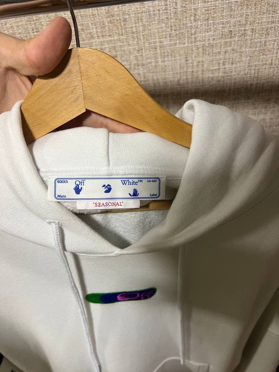 Off-White OFF WHITE HIGH WEED WHITE HOODIE Size US XXL / EU 58 / 5 - 5 Thumbnail