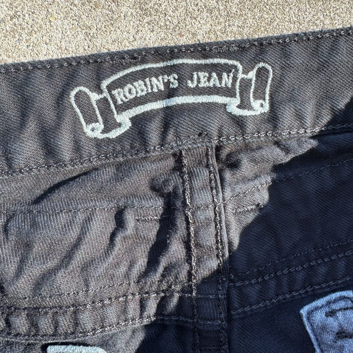 Robins Jeans Long flap studded robin jeans Size US 40 / EU 56 - 7 Thumbnail