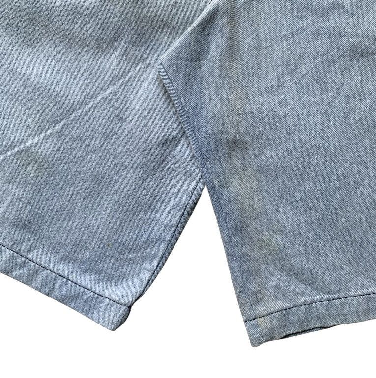Oakley Vtg 90's SMP surfboard iconic logo embroidery denim Jorts Size US 30 / EU 46 - 2 Thumbnail