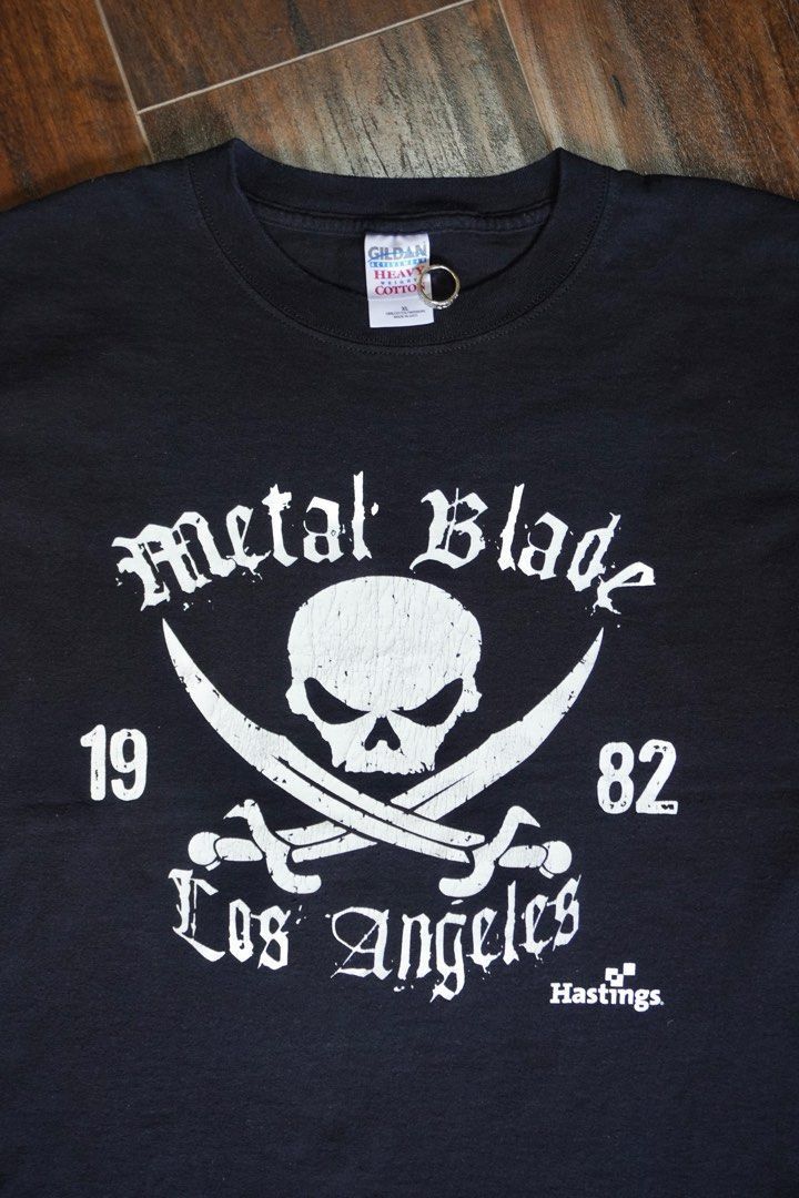 Vintage Y2K Metal Blade Records T-Shirt M Size US M / EU 48-50 / 2 - 2 Thumbnail