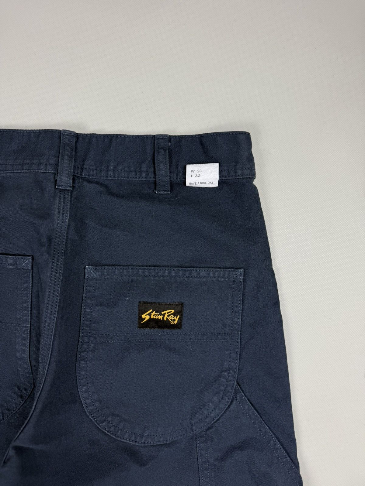 Stan Ray Stan Ray Men’s Workwear Carpenter Cargo Denim Pants Jeans Size US 28 / EU 44 - 25 Thumbnail