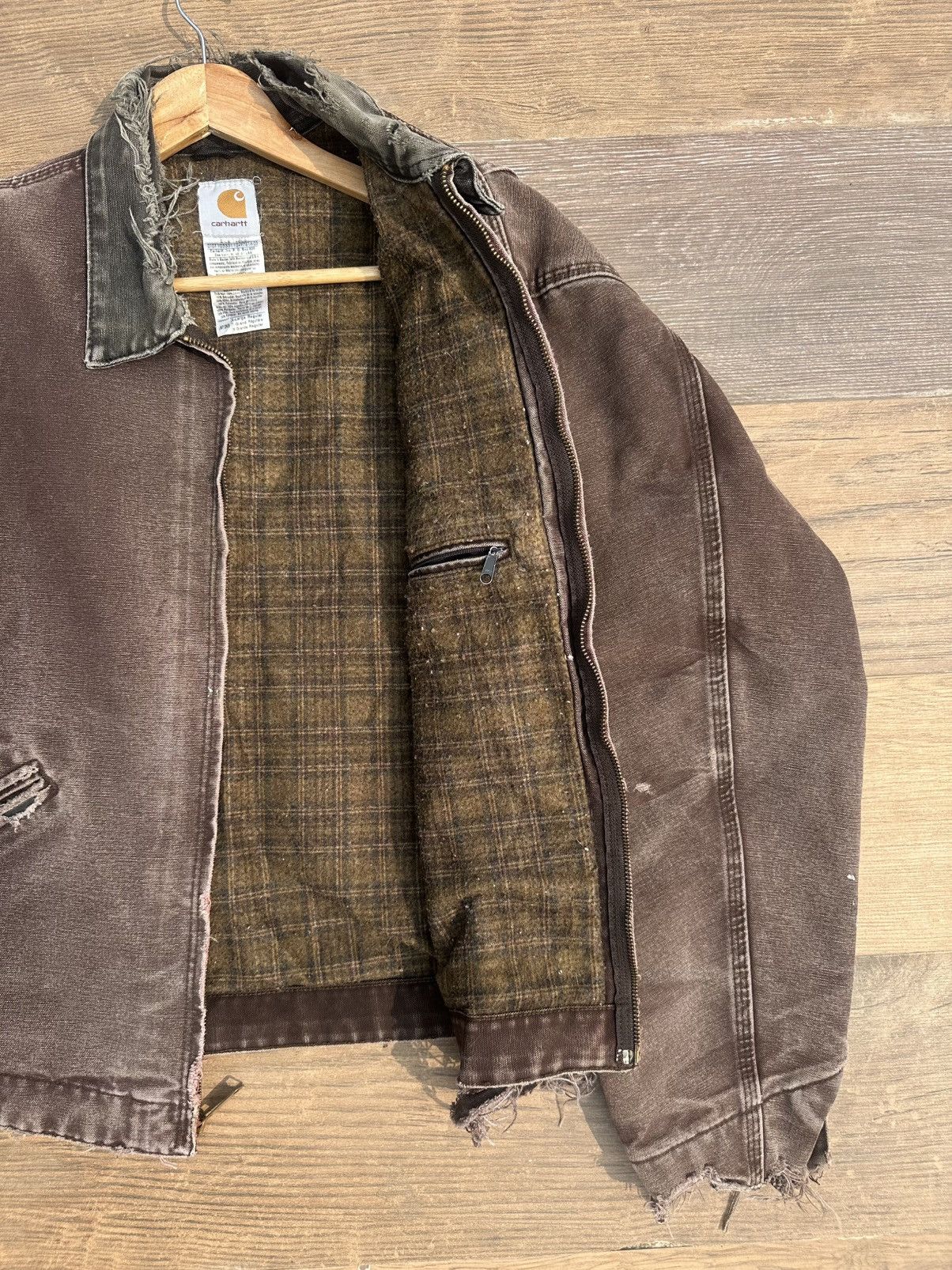 Carhartt Carhartt Detroit Jacket - DKB (Dark Brown) Size US XL / EU 56 / 4 - 6 Thumbnail