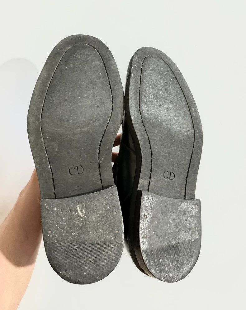 Dior Dior Black Leather Boots with Wrap Laces-2506 Size US 10 / EU 43 - 8 Thumbnail