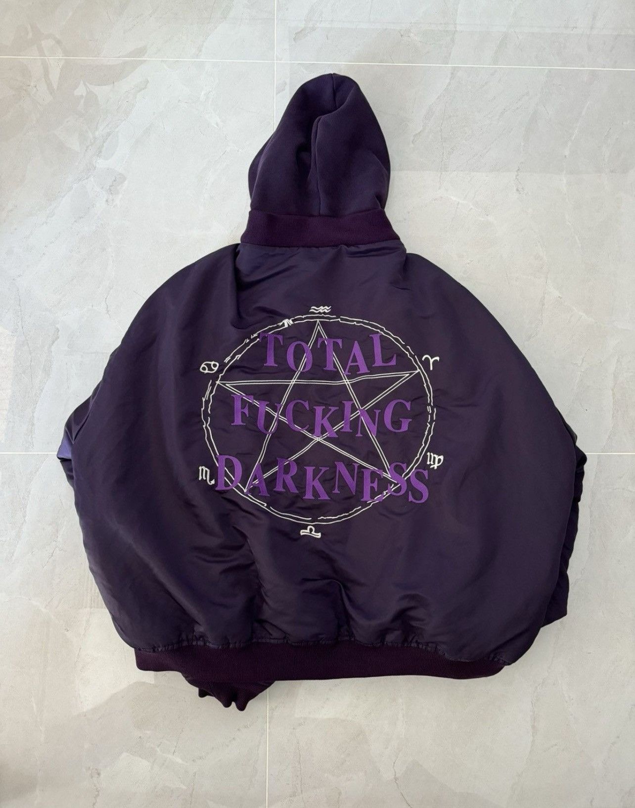 Vetements *RARE* Vetements AW16 Total Fucking Darkness (TFD) Bomber |  Grailed