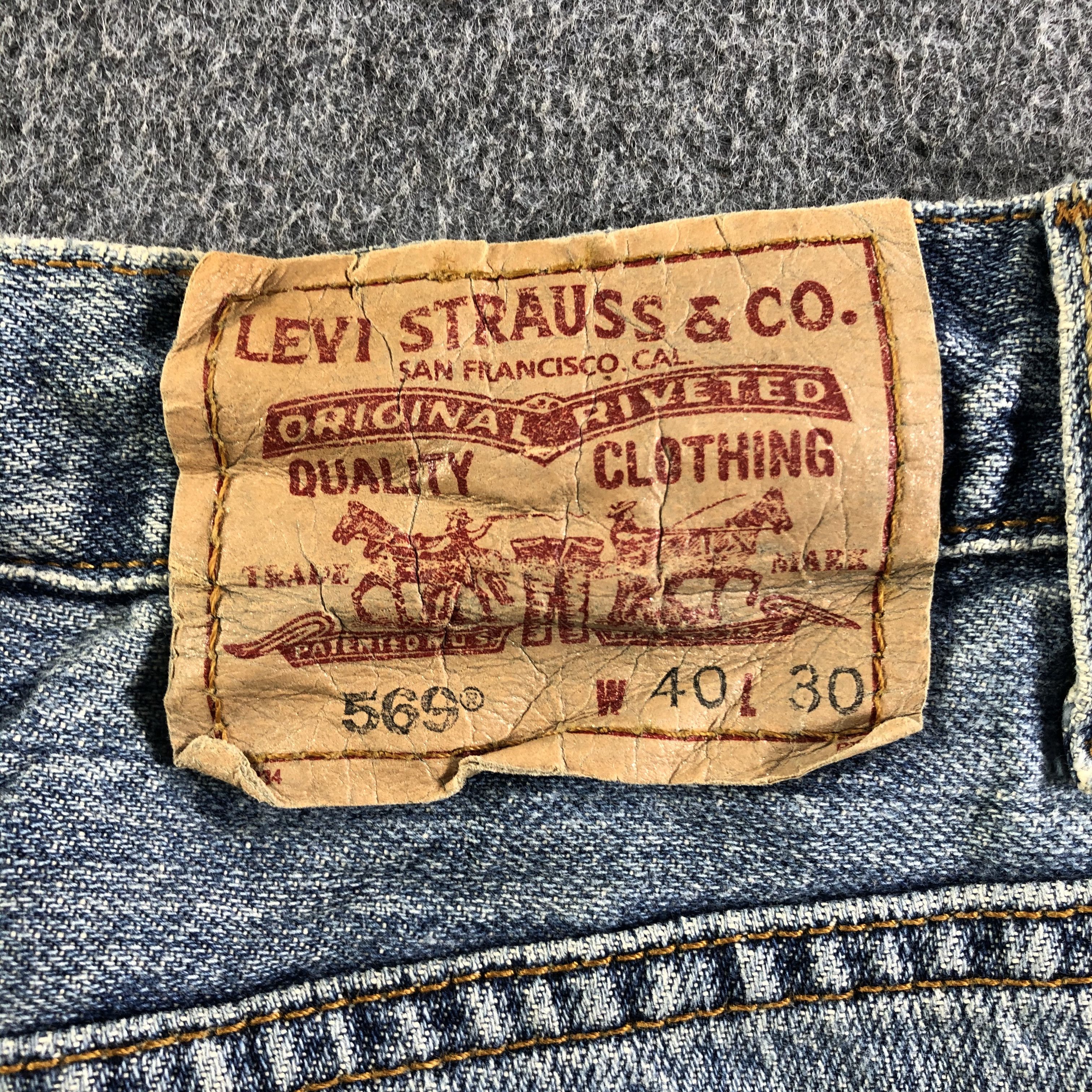 Levi's Vintage Levis 569 Jeans-J3210 Size US 42 / EU 58 - 5 Thumbnail