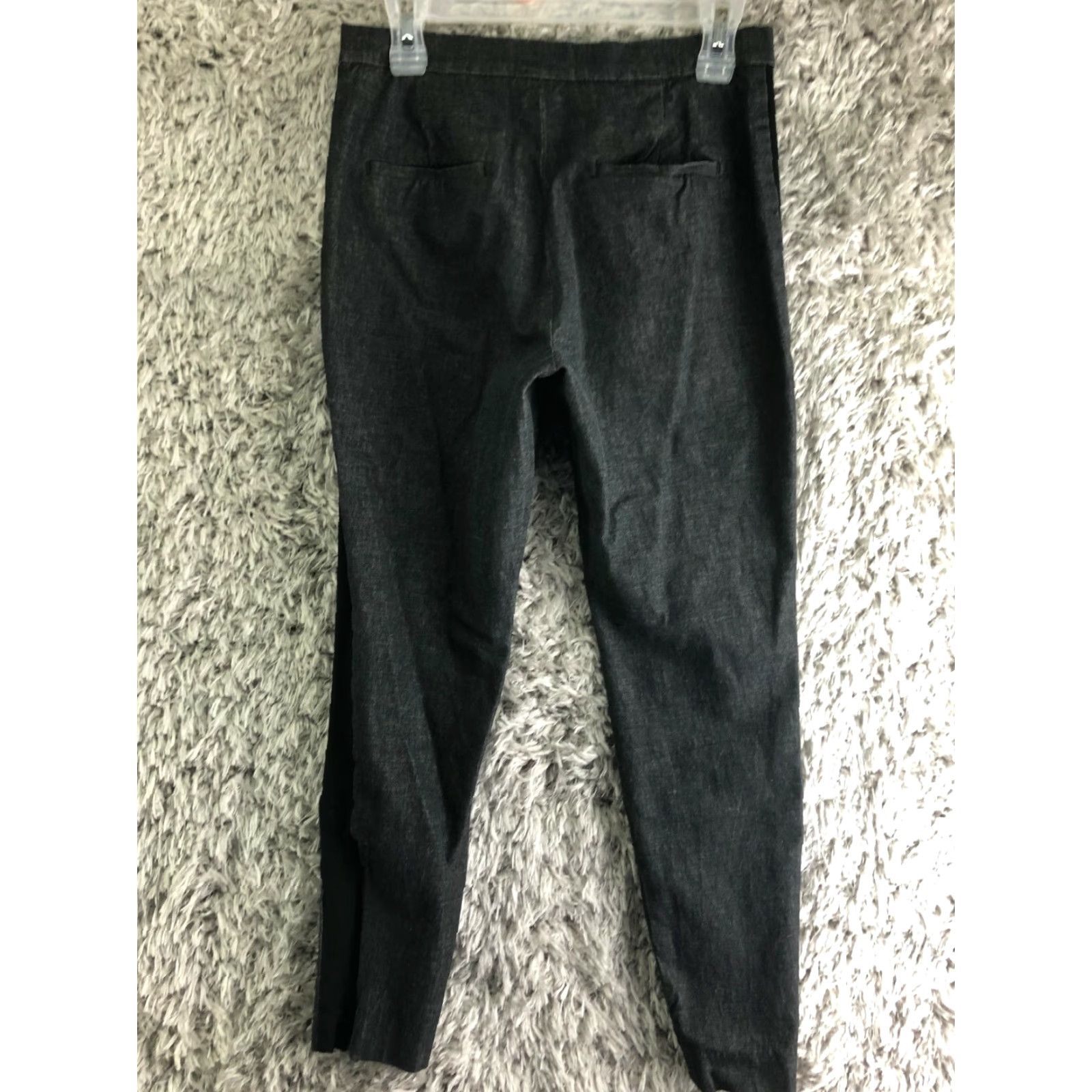 Banana Republic Banana Republic Sloan Womens Size 8 Accented Stitch Zip Ankle Gray Pants Size 30" / US 8 / IT 44 - 5 Thumbnail