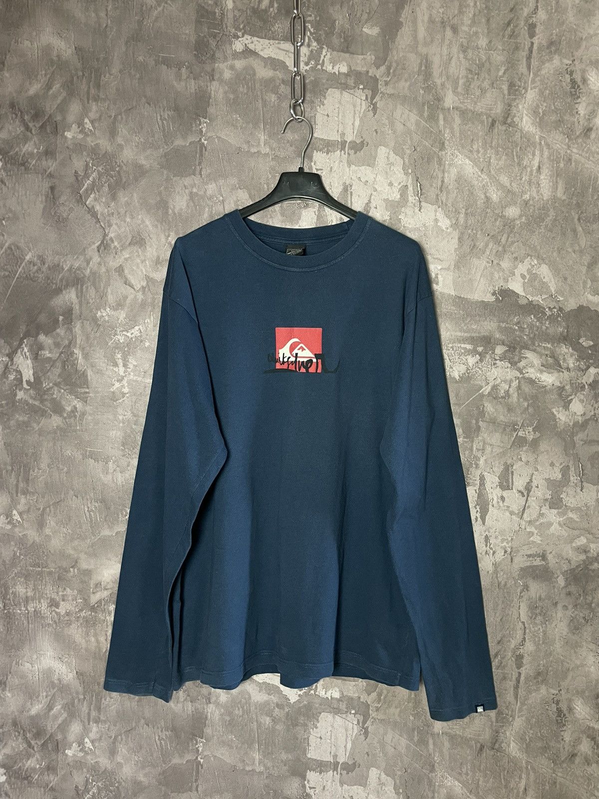 Quiksilver × Vintage Vintage Quiksilver surf style big logo longsleeve 90’s Size US XL / EU 56 / 4 - 1 Thumbnail
