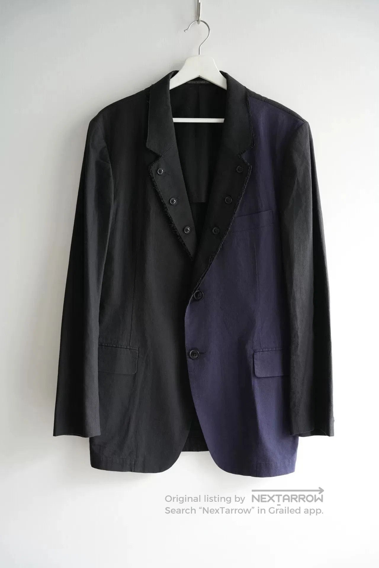 Yohji Yamamoto Yohji Yamamoto Double Layered Suit Jacket. Size US M / EU 48-50 / 2 - 1 Thumbnail