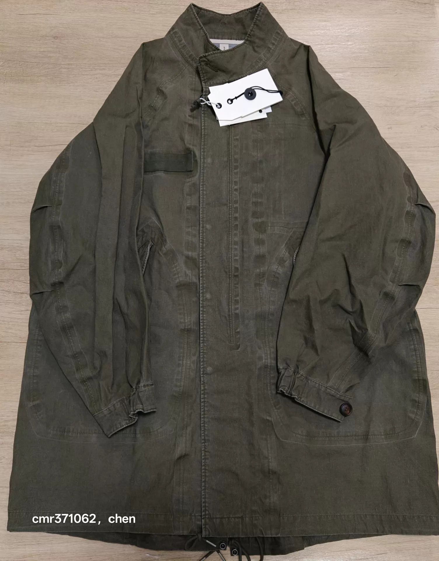 Visvim VISVIM 25SS SIX FIVE FISHTAIL PARKA 3L DMGD olive2 2 LN Size US M / EU 48-50 / 2 - 1 Thumbnail