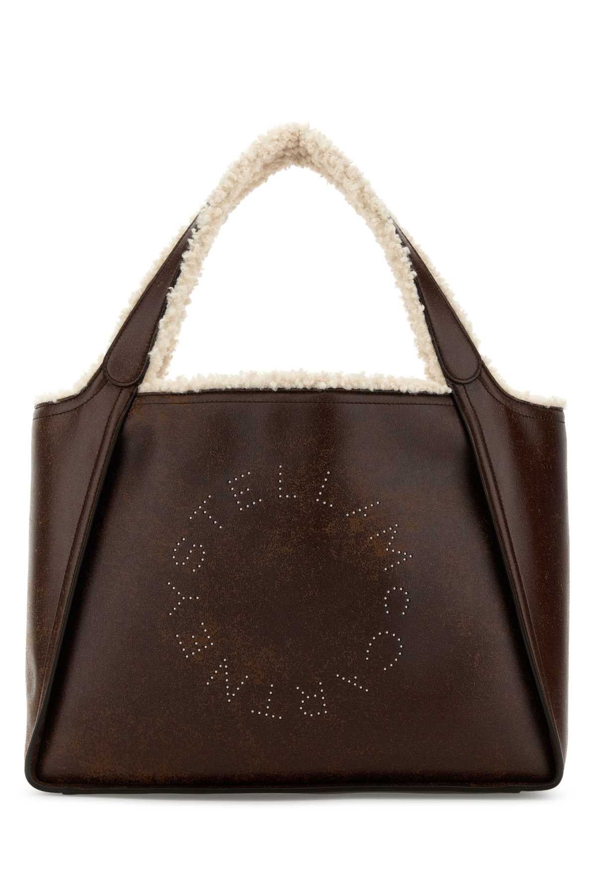 Stella McCartney Brown Alter Mat Shopping Bag Size ONE SIZE - 1 Thumbnail