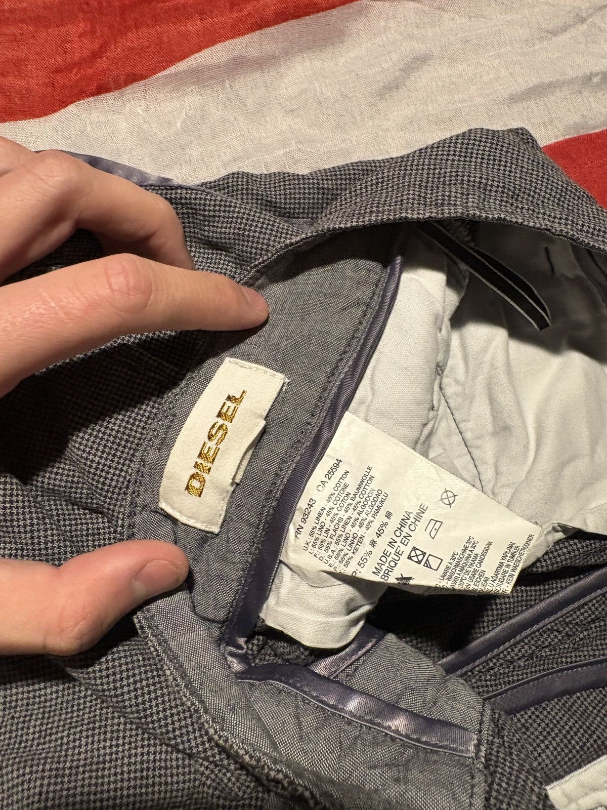 Diesel diesel Sex sells ss2010 shorts Y2K Avant-garde dior homme Size US 32 / EU 48 - 2 Thumbnail