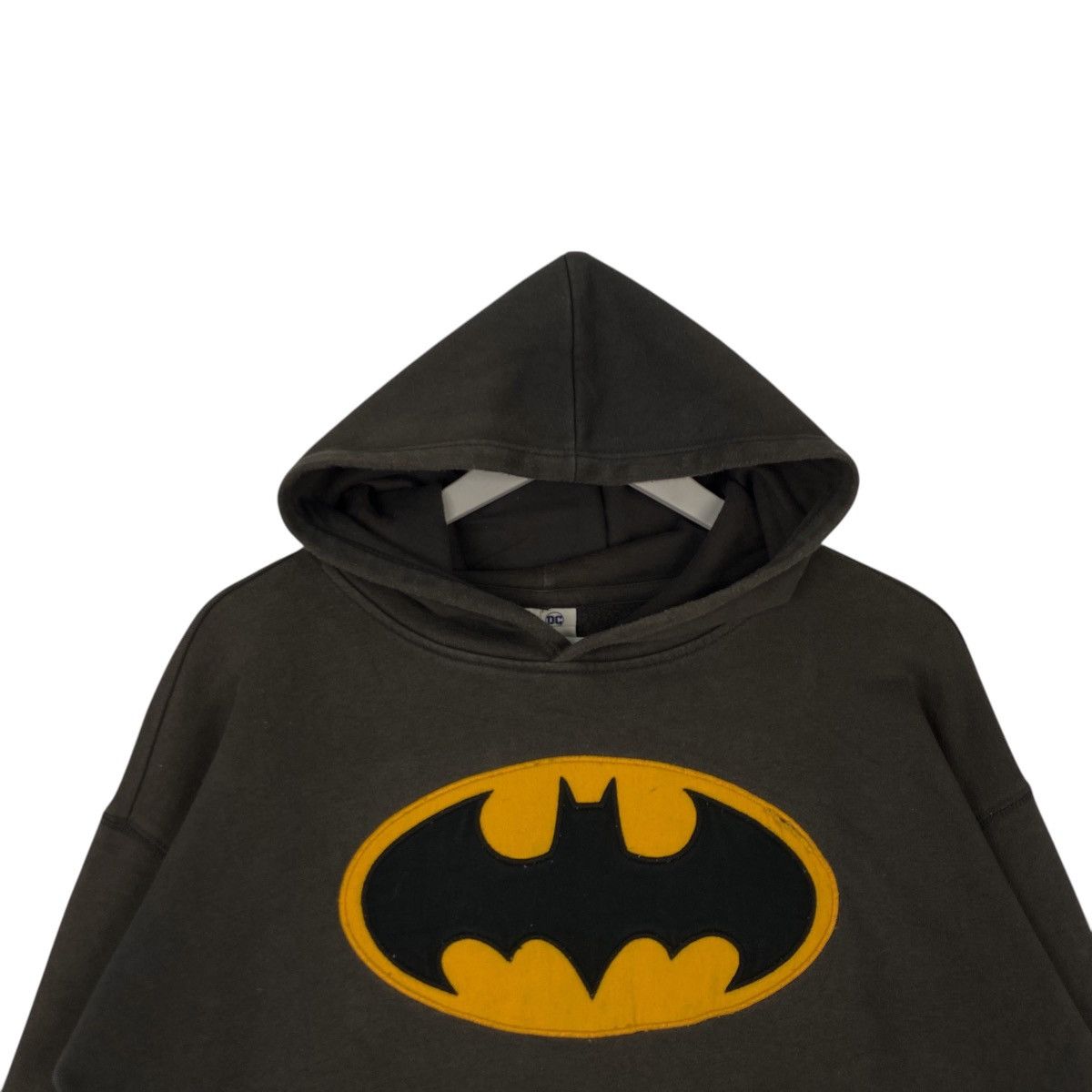 Gap × Vintage Vintage GAP Batman Kids Hoodie Big Logo Embroidered Brown Size US XXL / EU 58 / 5 - 4 Thumbnail