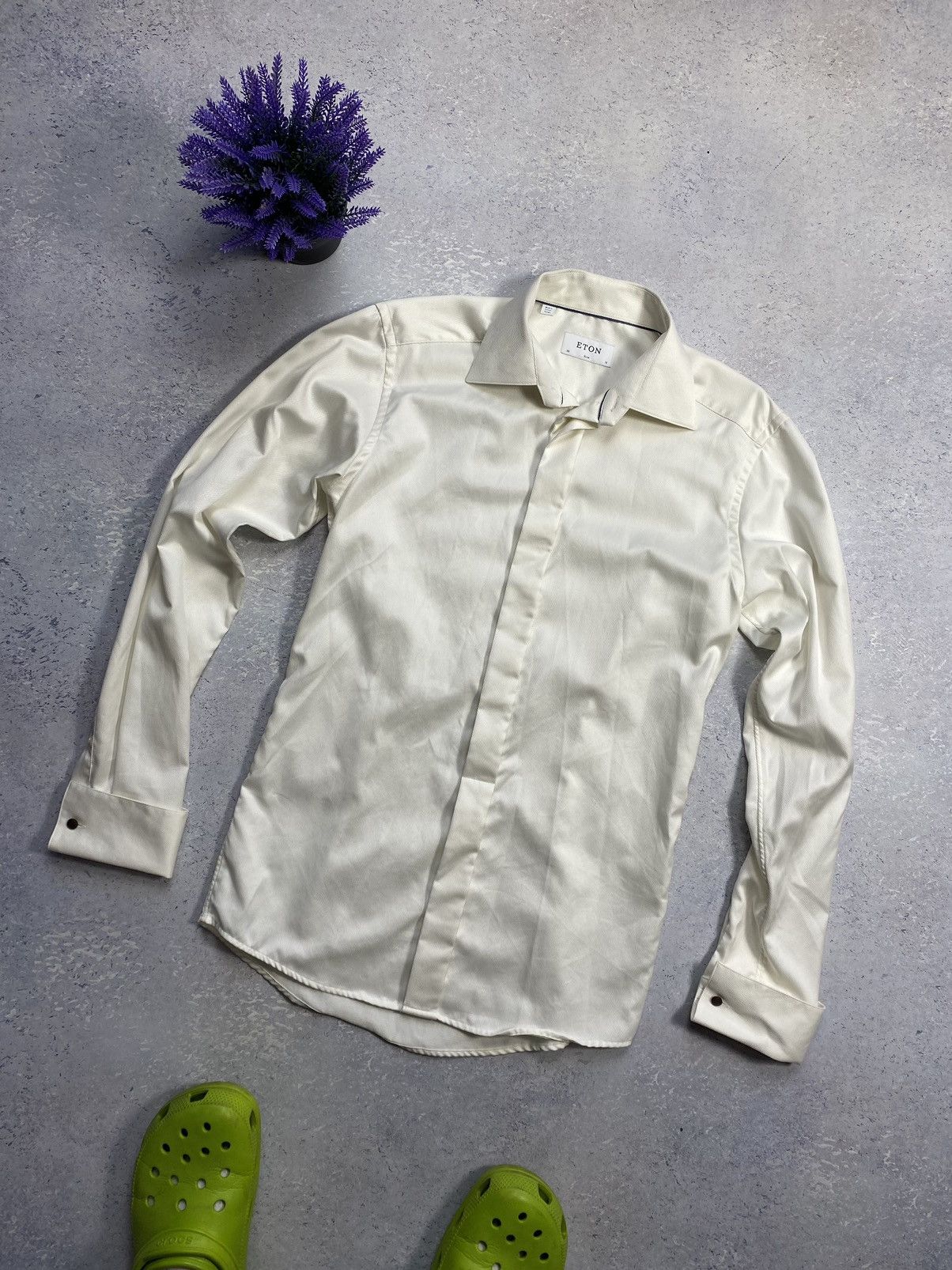 Eton Eton Men’s White Shirt Size 38 Size US S / EU 44-46 / 1 - 1 Thumbnail