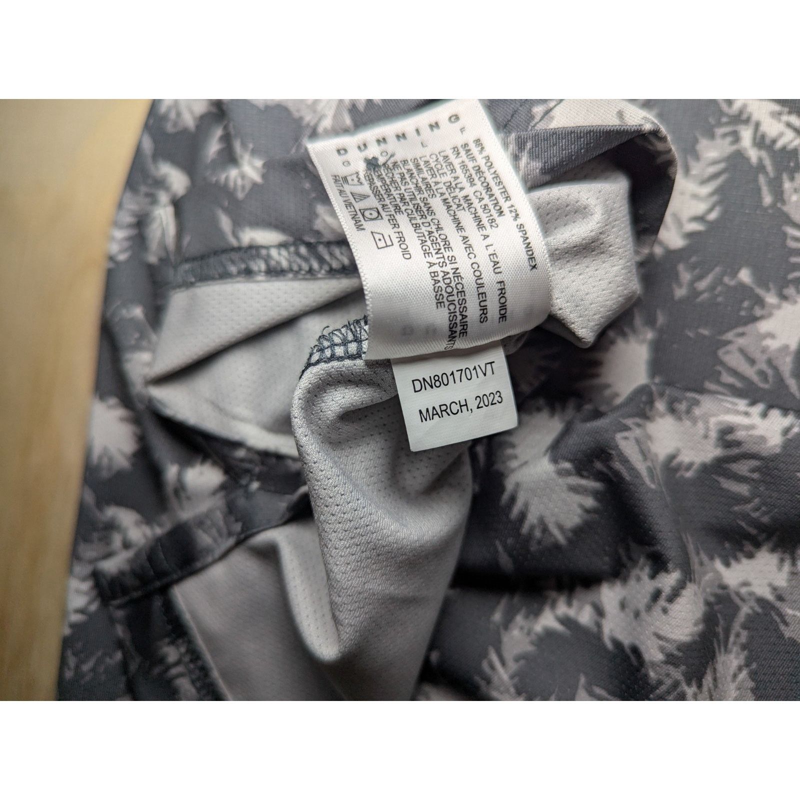 Other Dunning Men's Medium Polo Shirt Grey Print Camelback Golf Size US M / EU 48-50 / 2 - 9 Thumbnail