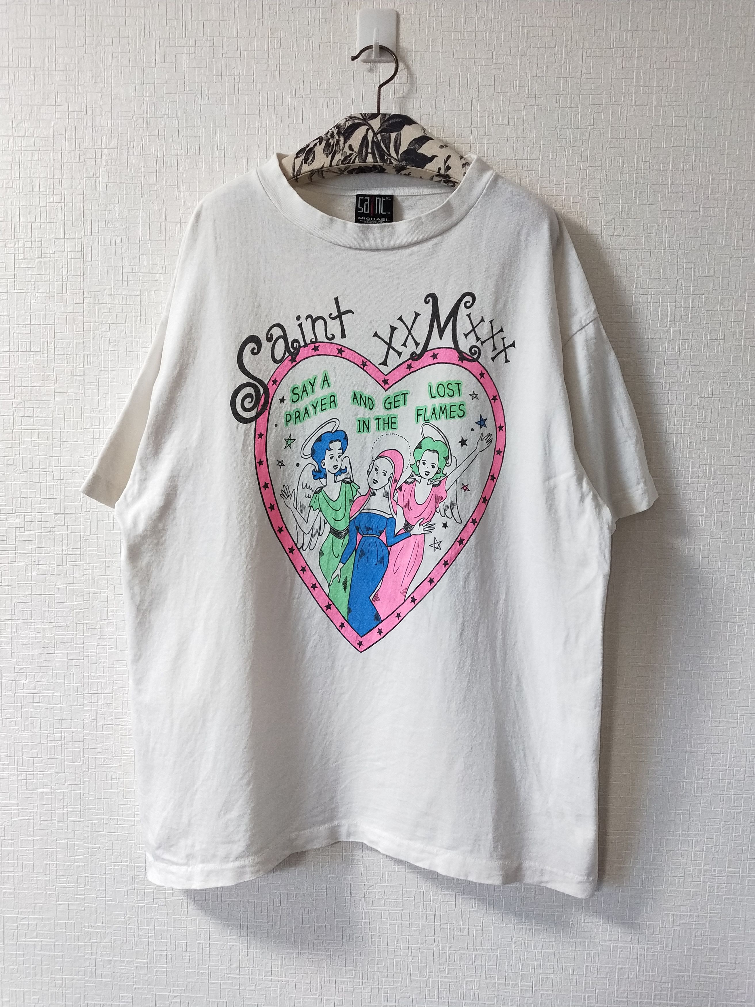 Saint Michael Heart Tee | Grailed